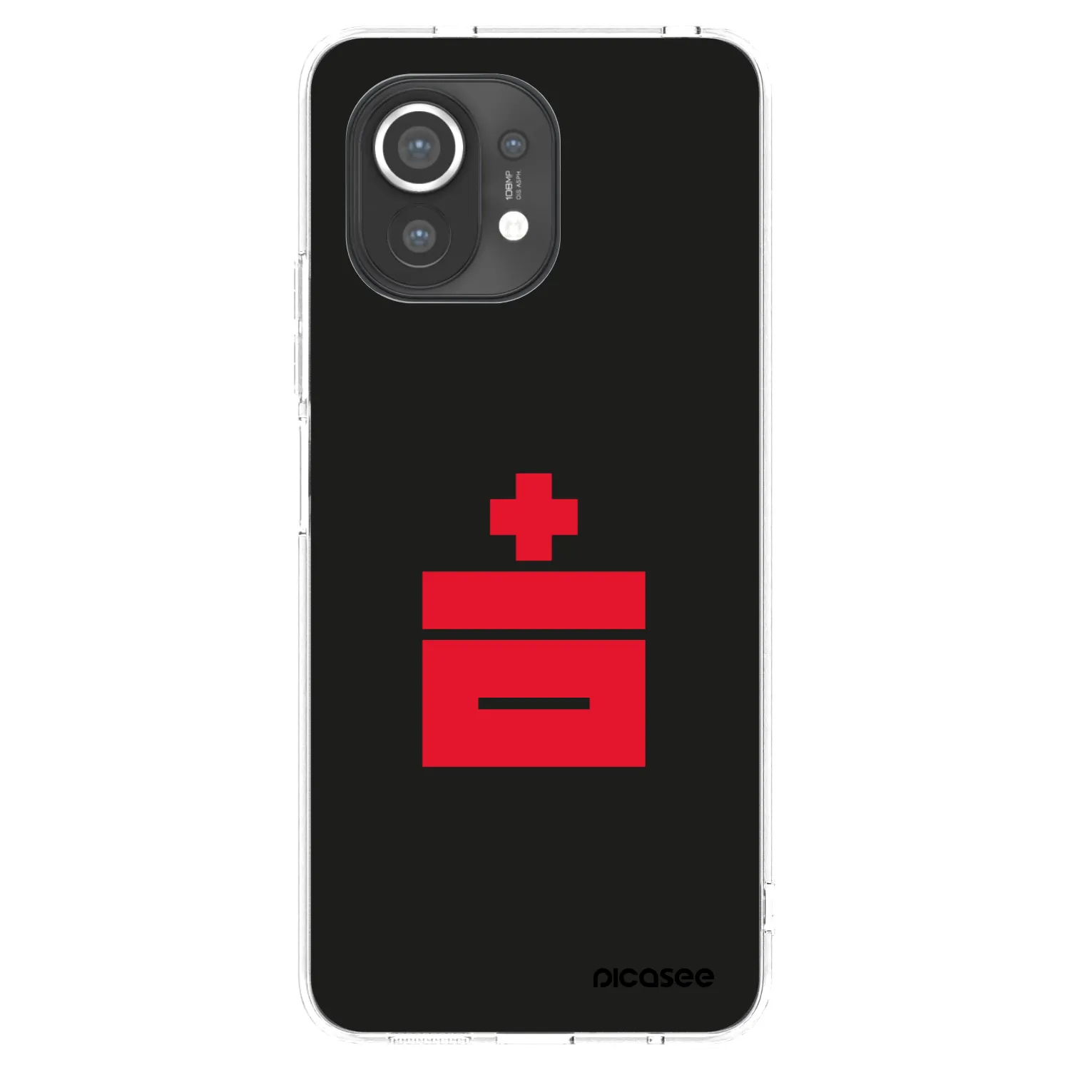 Picasee silikónový prehľadný obal pre Xiaomi Mi 11 - Le Plastenciaga