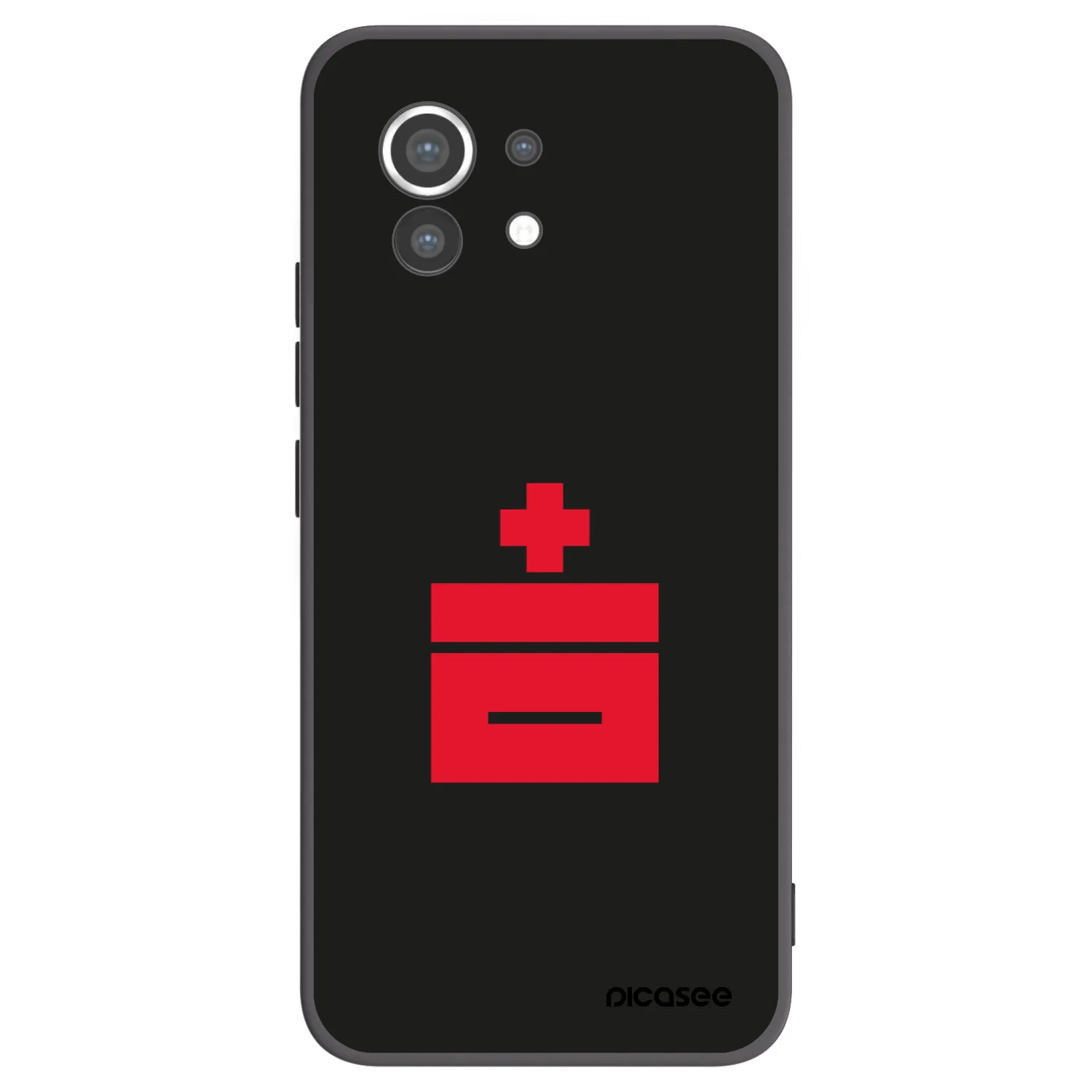 Picasee silikónový čierny obal pre Xiaomi Mi 11 - Le Plastenciaga