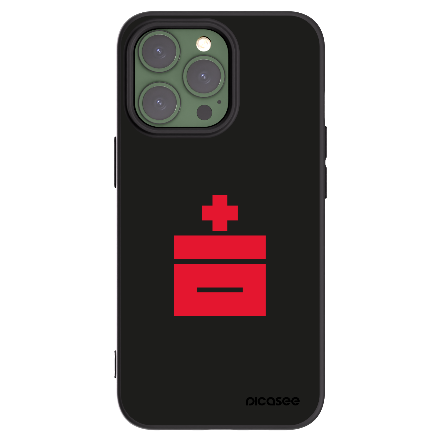 Picasee silikónový čierny obal pre Apple iPhone 13 Pro - Le Plastenciaga
