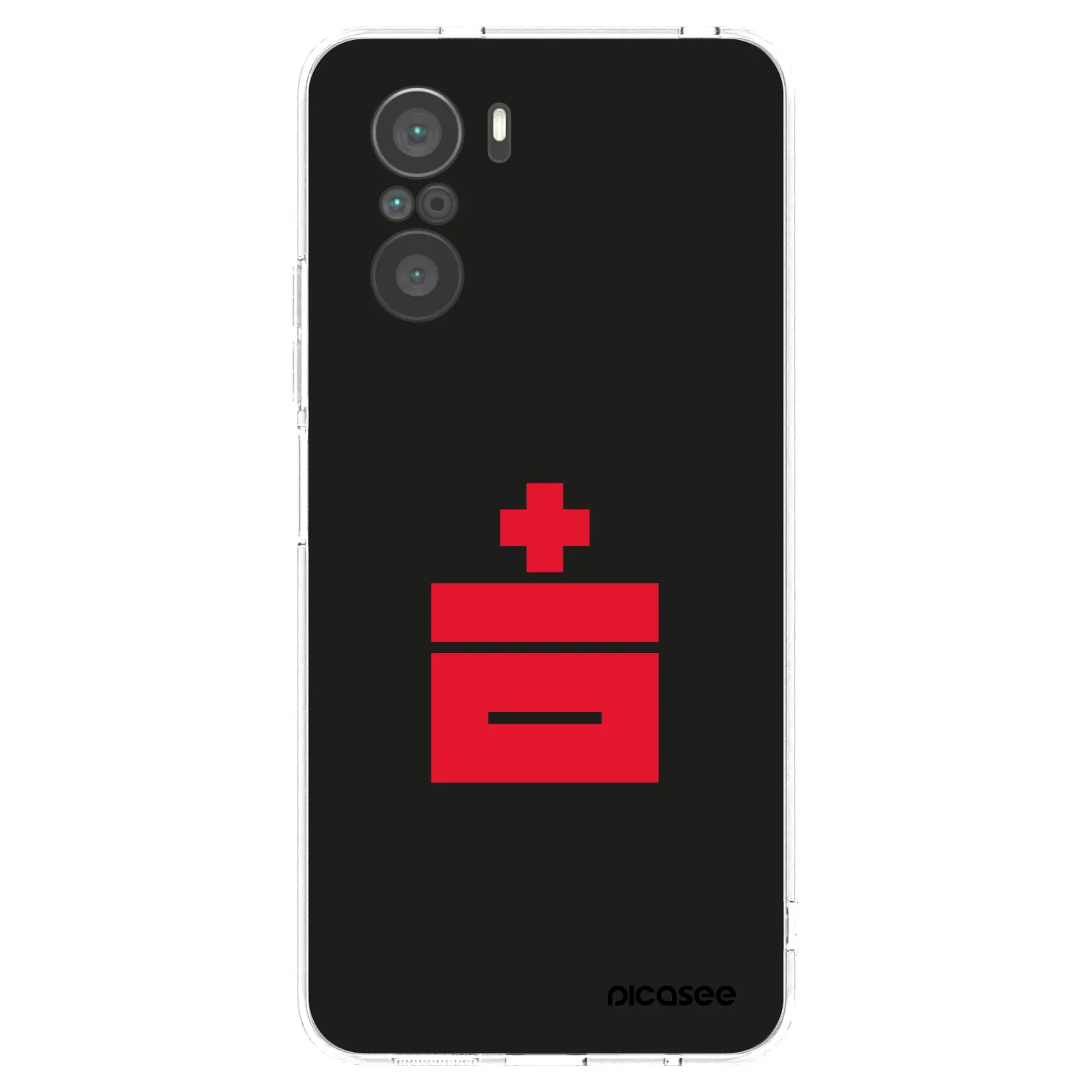 Picasee silikónový prehľadný obal pre Xiaomi Poco F3 - Le Plastenciaga