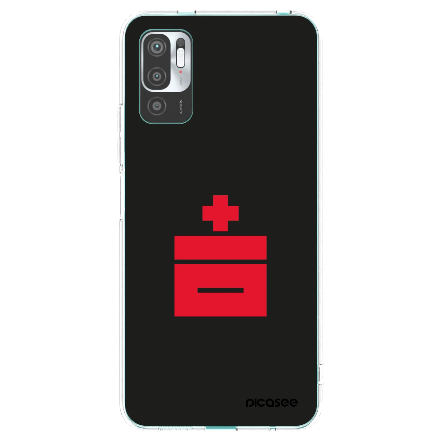 Picasee silikónový prehľadný obal pre Xiaomi Redmi Note 10 5G - Le Plastenciaga
