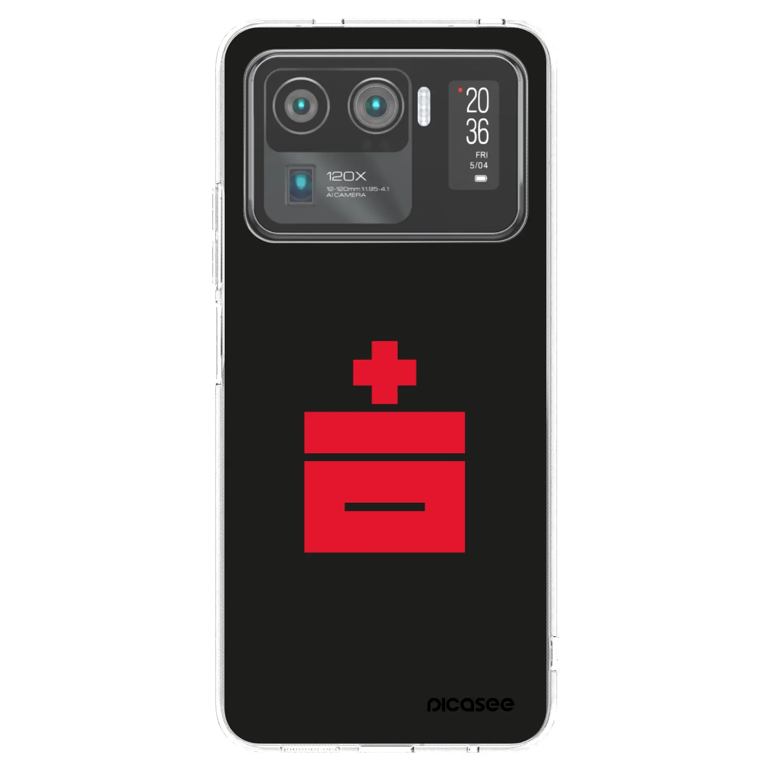 Picasee silikónový prehľadný obal pre Xiaomi Mi 11 Ultra - Le Plastenciaga