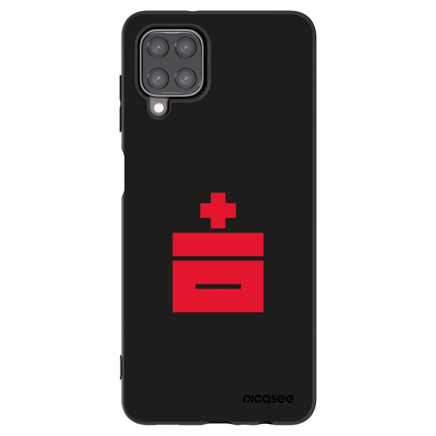 Picasee silikónový čierny obal pre Samsung Galaxy M12 M127F - Le Plastenciaga