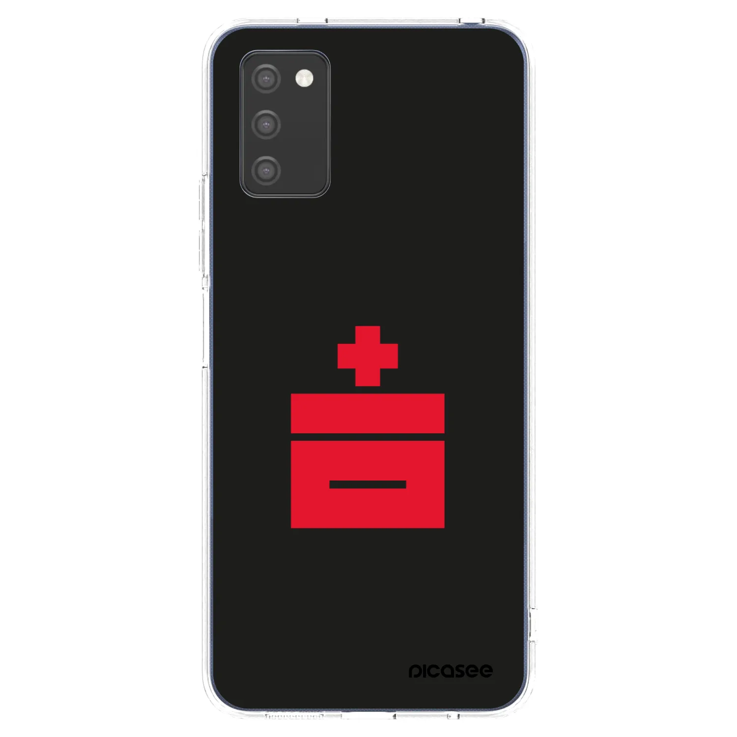 Picasee silikónový prehľadný obal pre Samsung Galaxy A03s A037G - Le Plastenciaga