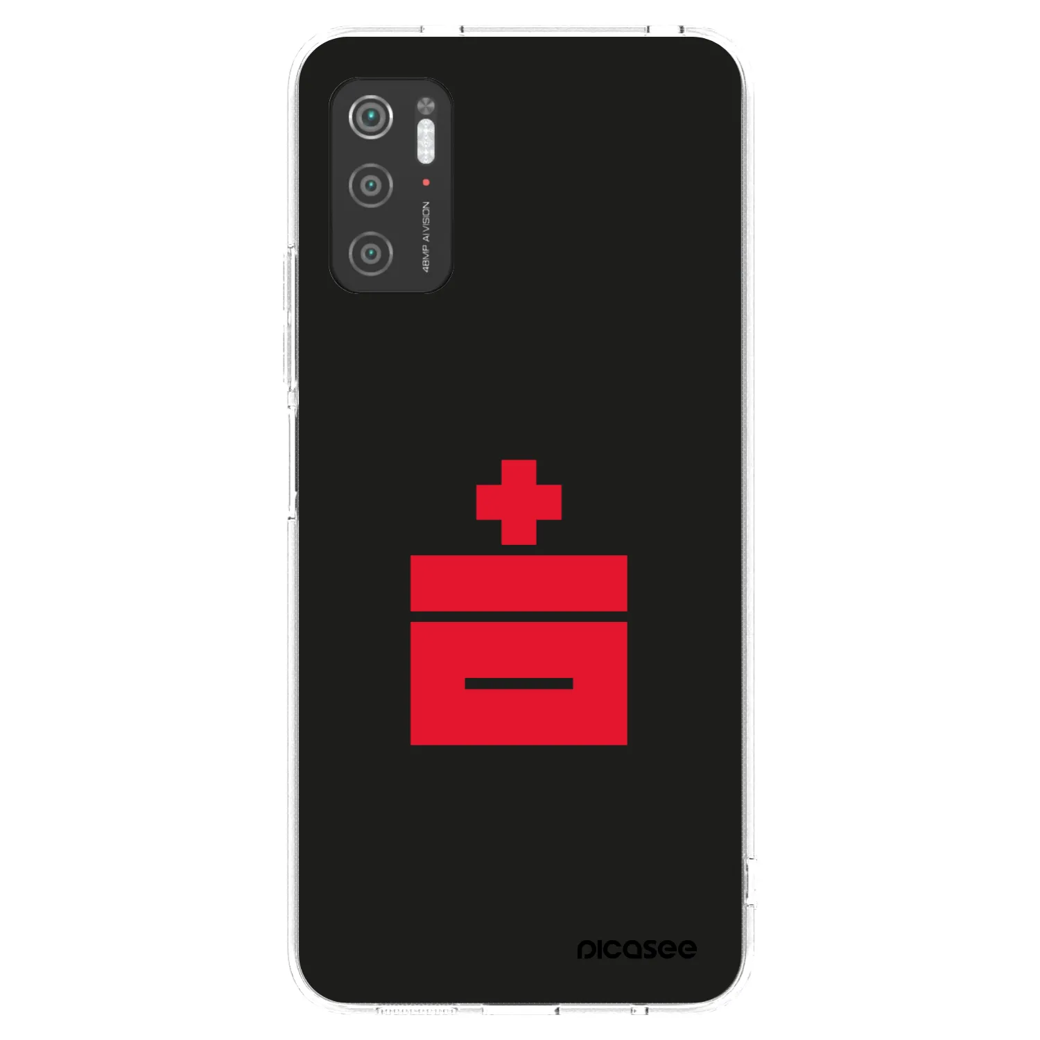 Picasee silikónový prehľadný obal pre Xiaomi Poco M3 Pro 5G - Le Plastenciaga