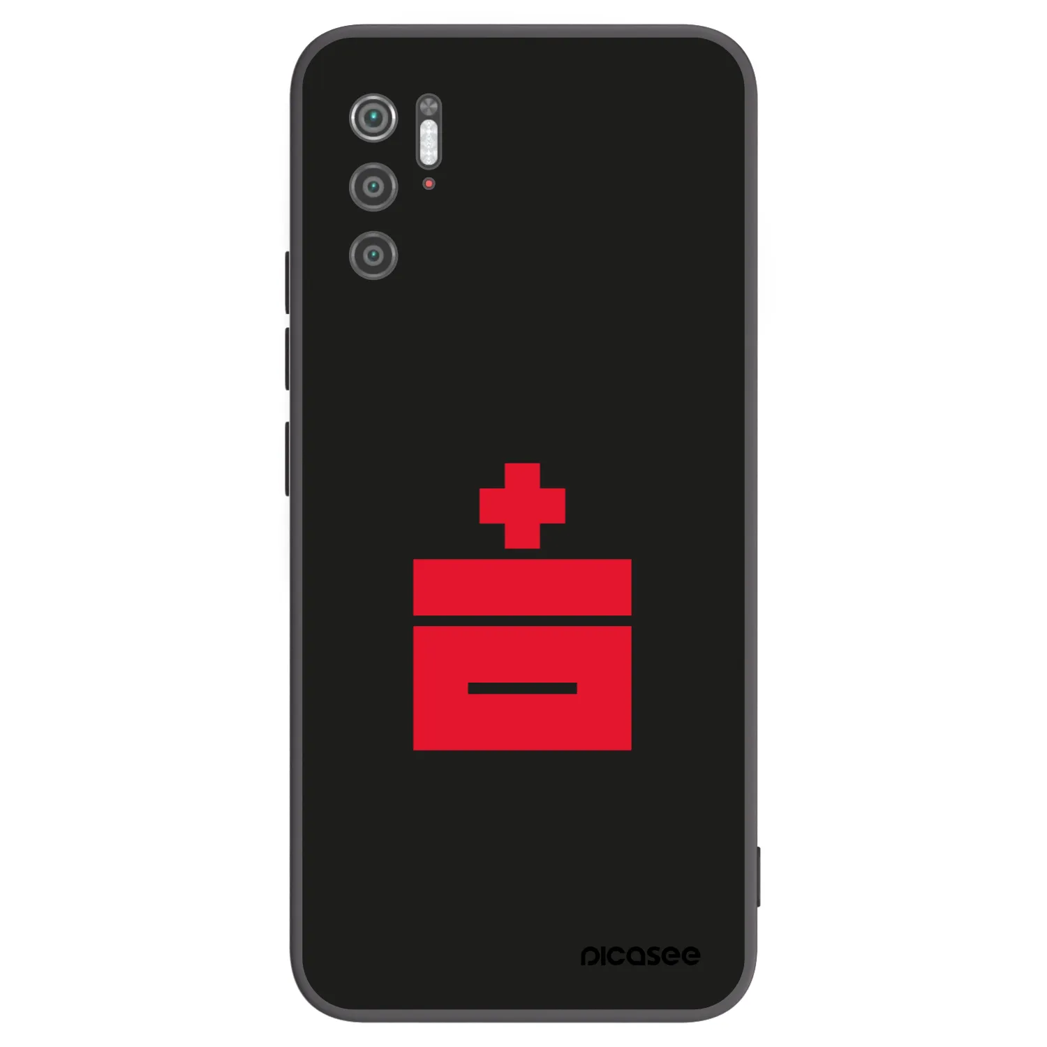 Picasee silikónový čierny obal pre Xiaomi Poco M3 Pro 5G - Le Plastenciaga
