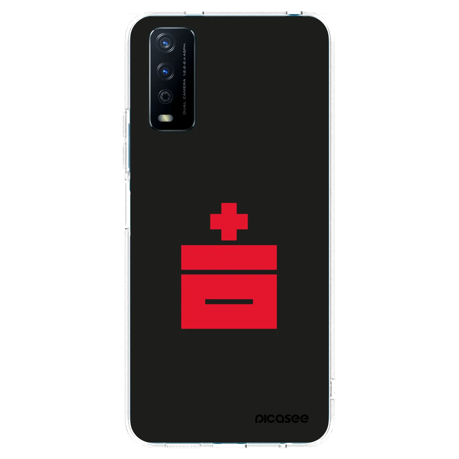 Picasee silikónový prehľadný obal pre Vivo Y11s - Le Plastenciaga