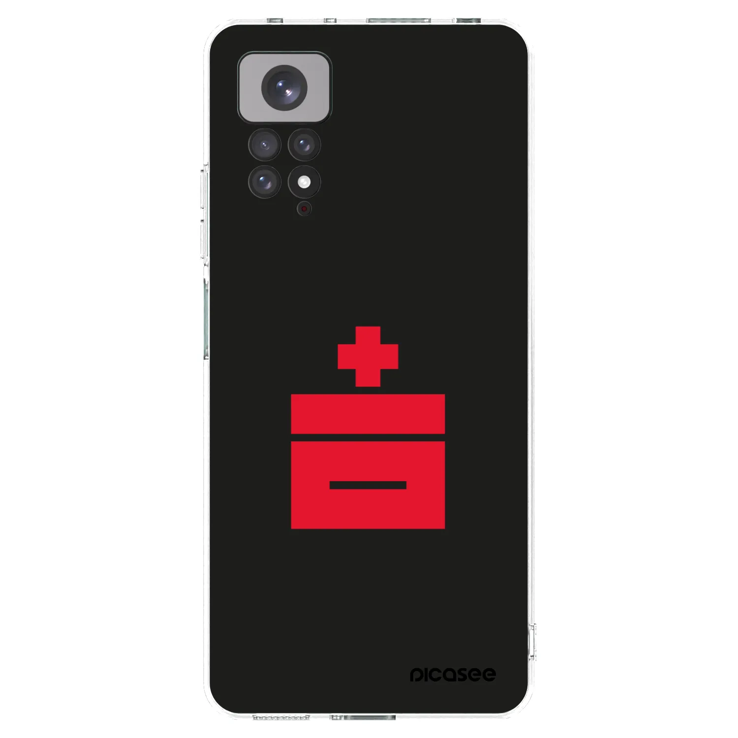 Picasee silikónový prehľadný obal pre Xiaomi Redmi Note 11S 4G - Le Plastenciaga