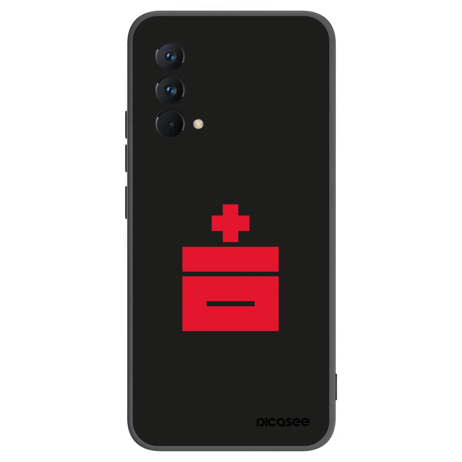 Picasee silikónový čierny obal pre Realme GT Master Edition 5G - Le Plastenciaga