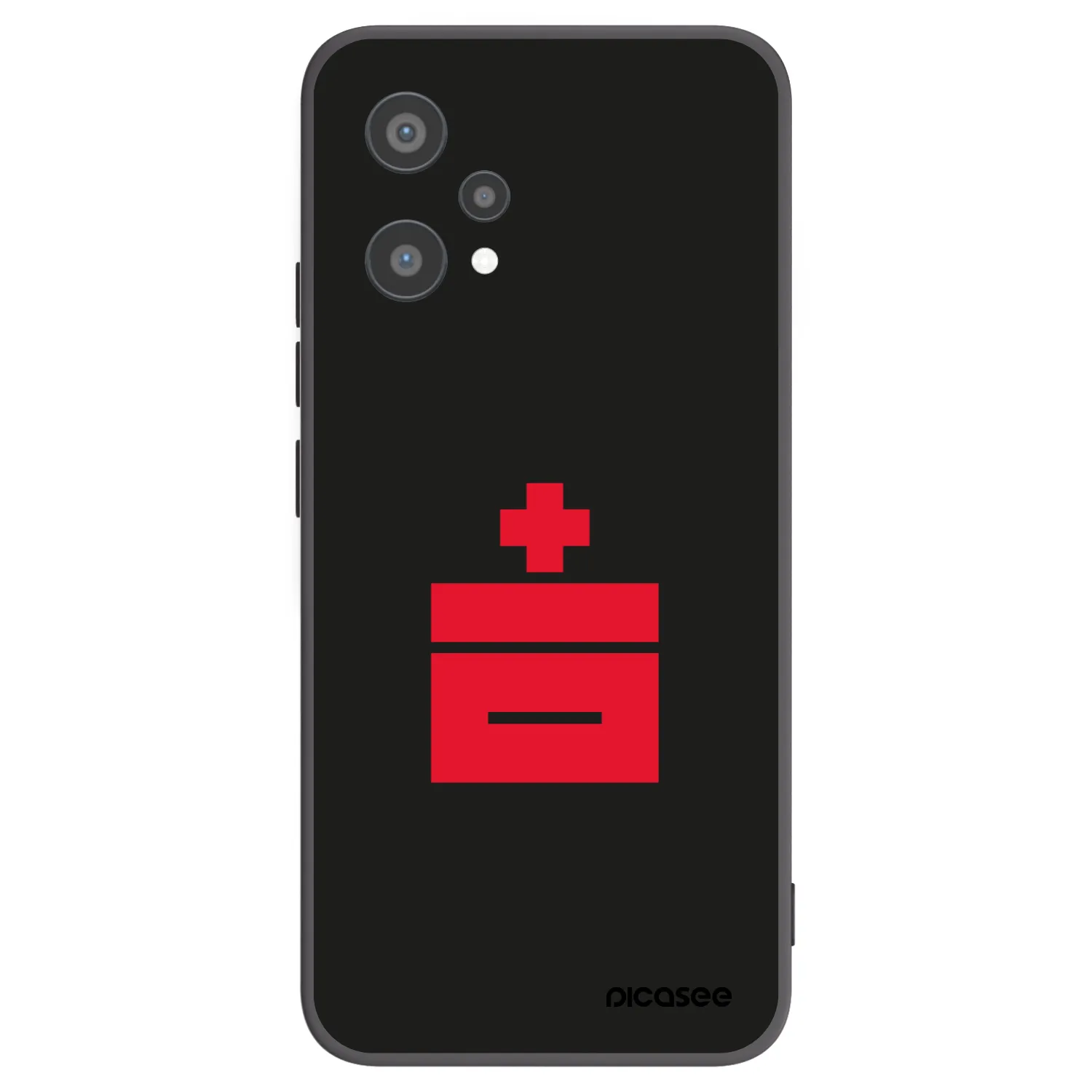 Picasee silikónový čierny obal pre Realme 9 Pro 5G - Le Plastenciaga