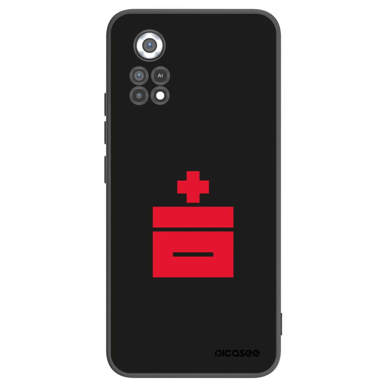 Picasee silikónový čierny obal pre Xiaomi Poco X4 Pro 5G - Le Plastenciaga