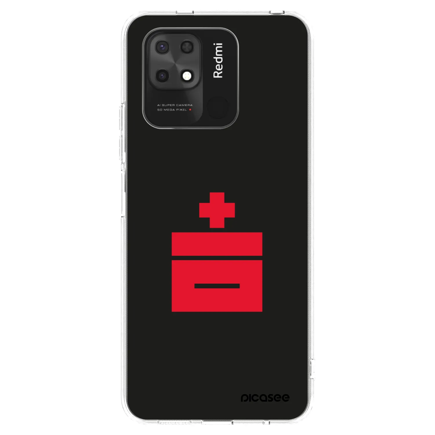 Silikónový prehľadný obal pre Xiaomi Redmi 10C - Le Plastenciaga