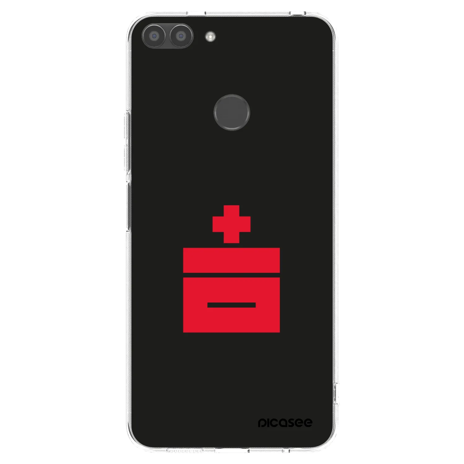 Picasee silikónový prehľadný obal pre Huawei P Smart - Le Plastenciaga