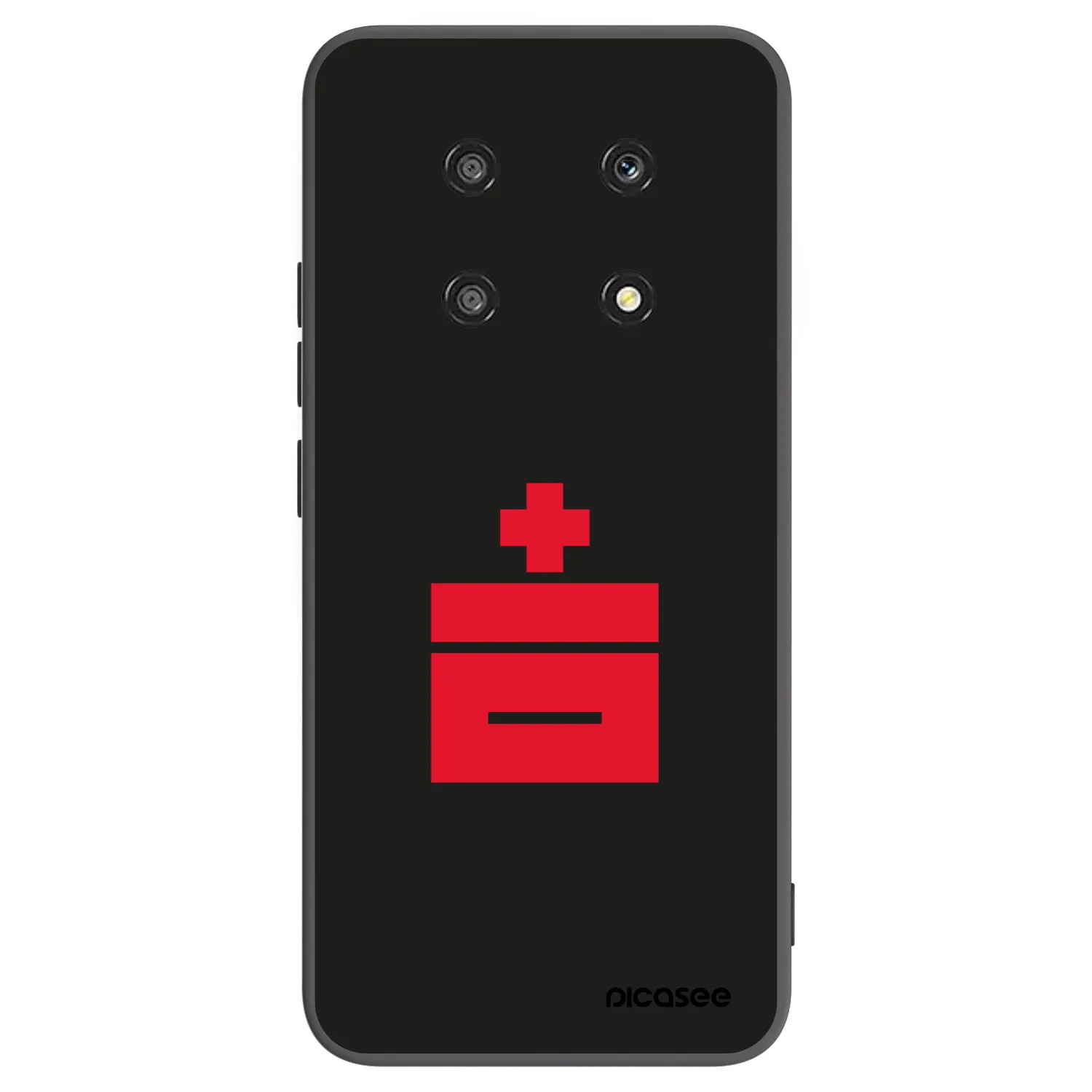 Picasee silikónový čierny obal pre Honor Magic4 Lite 5G - Le Plastenciaga