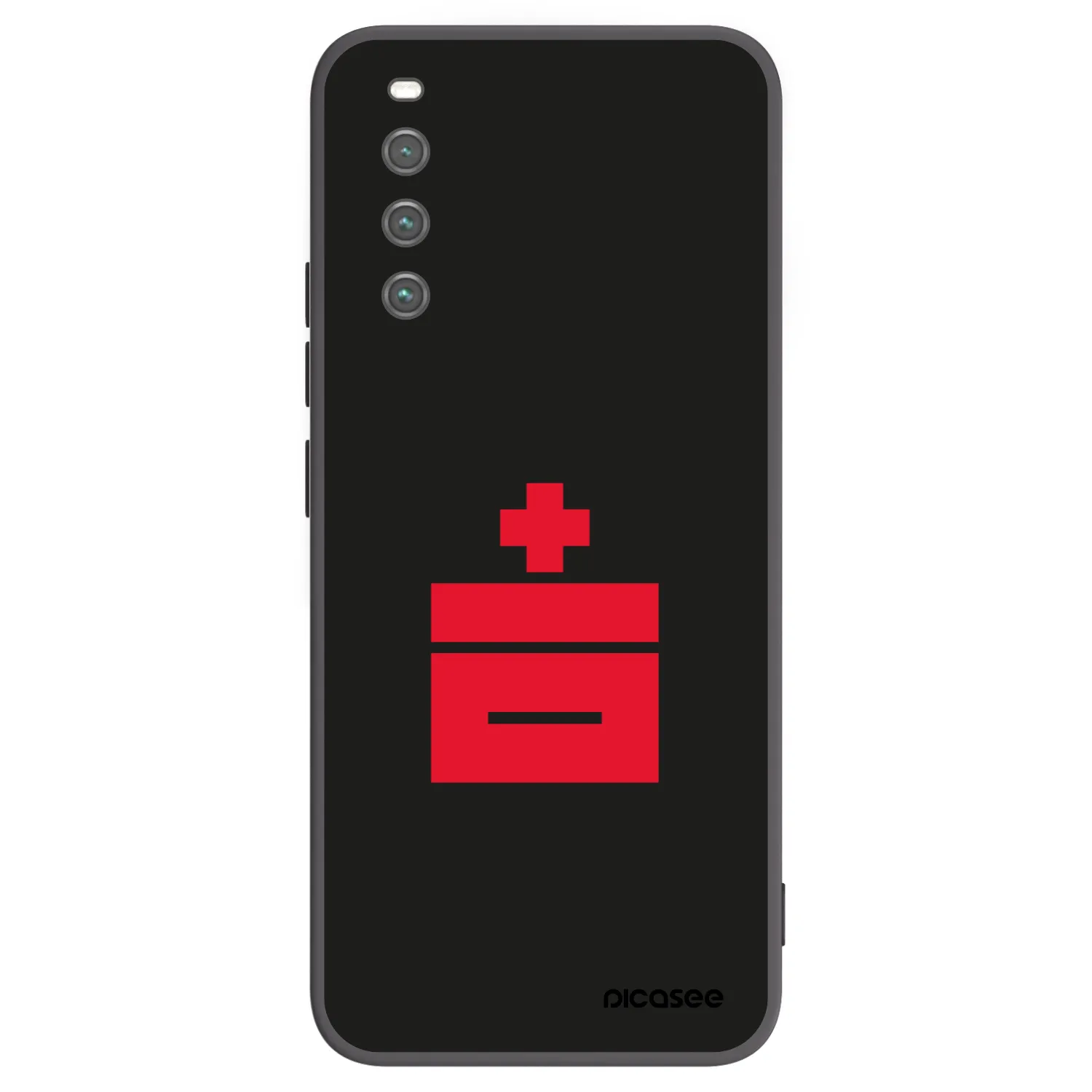 Picasee silikónový čierny obal pre Sony Xperia 10 IV 5G - Le Plastenciaga