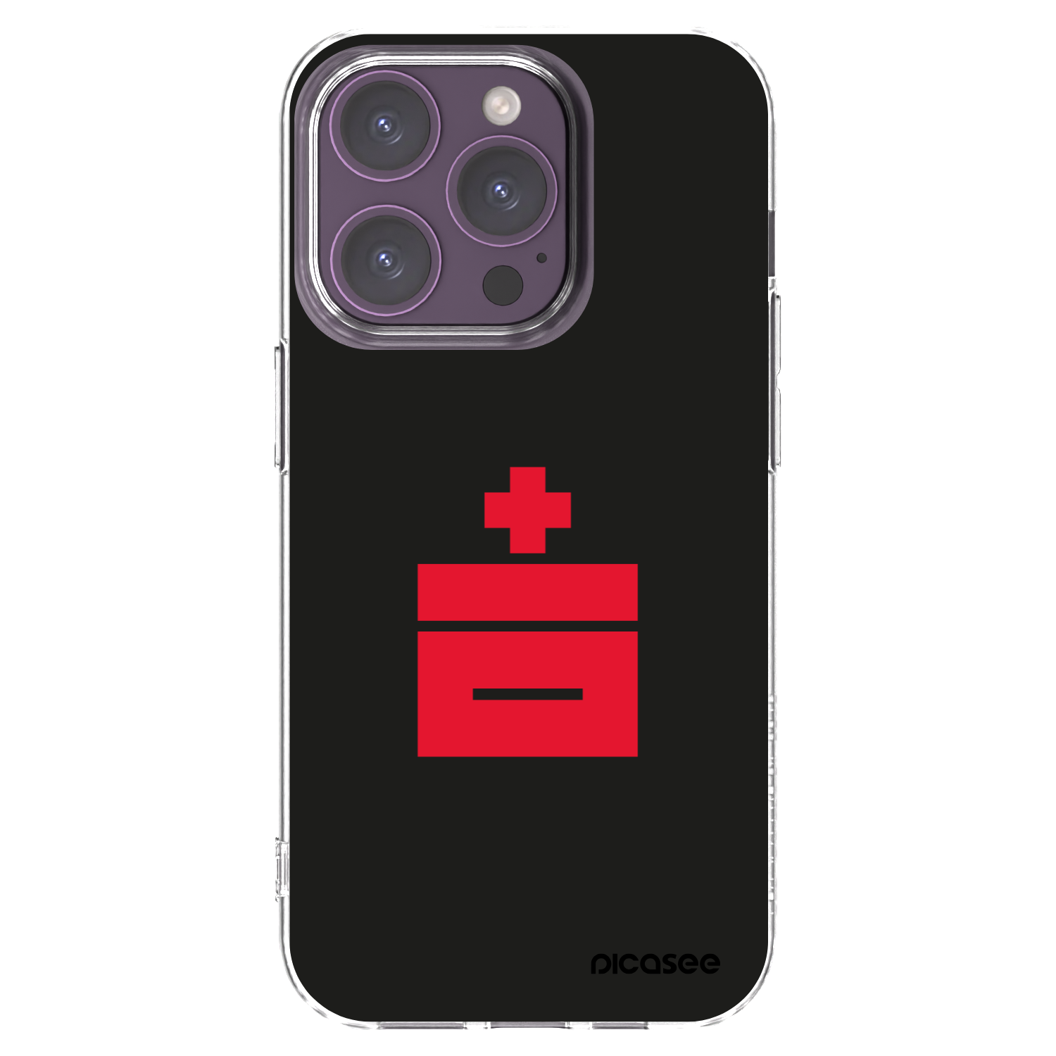 Picasee silikónový prehľadný obal pre Apple iPhone 14 Pro - Le Plastenciaga