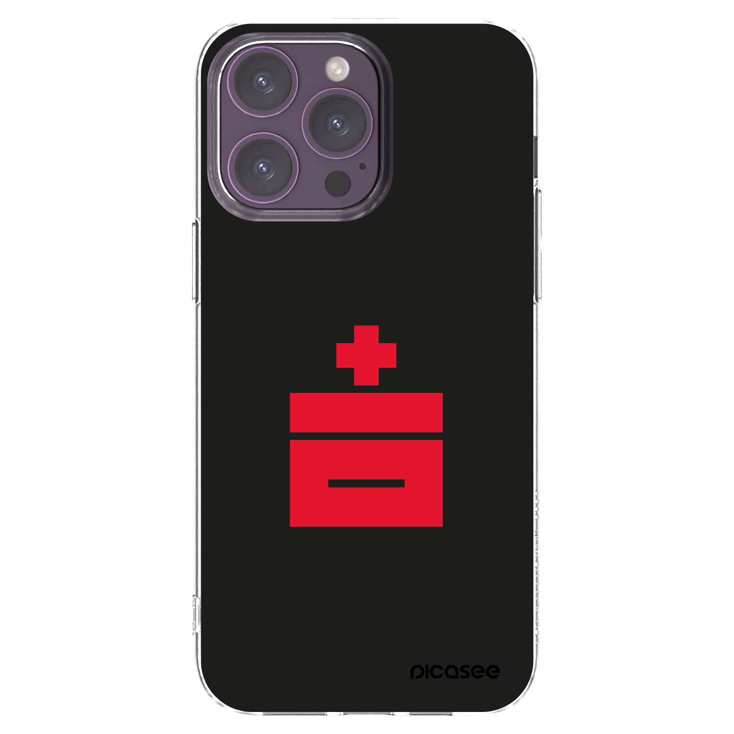 Picasee silikónový prehľadný obal pre Apple iPhone 14 Pro Max - Le Plastenciaga