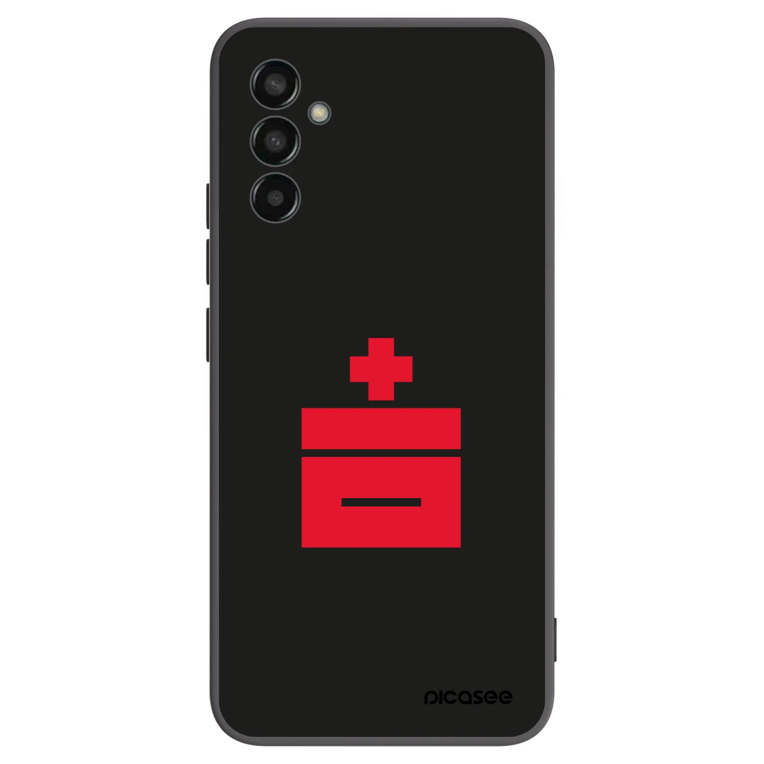 Picasee silikónový čierny obal pre Samsung Galaxy M13 M135F - Le Plastenciaga
