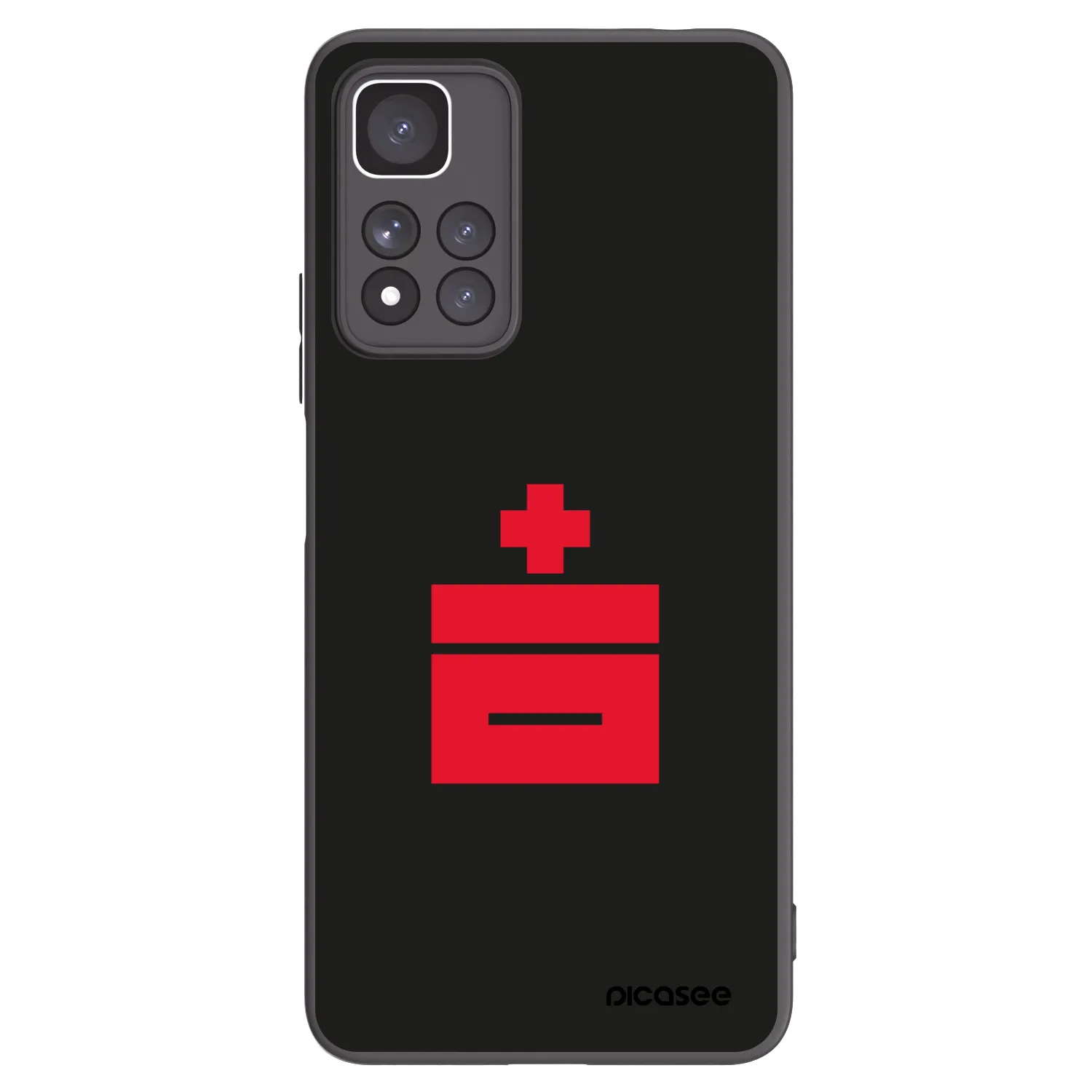 Silikónový čierny obal pre Xiaomi Redmi Note 11 Pro+ 5G - Le Plastenciaga