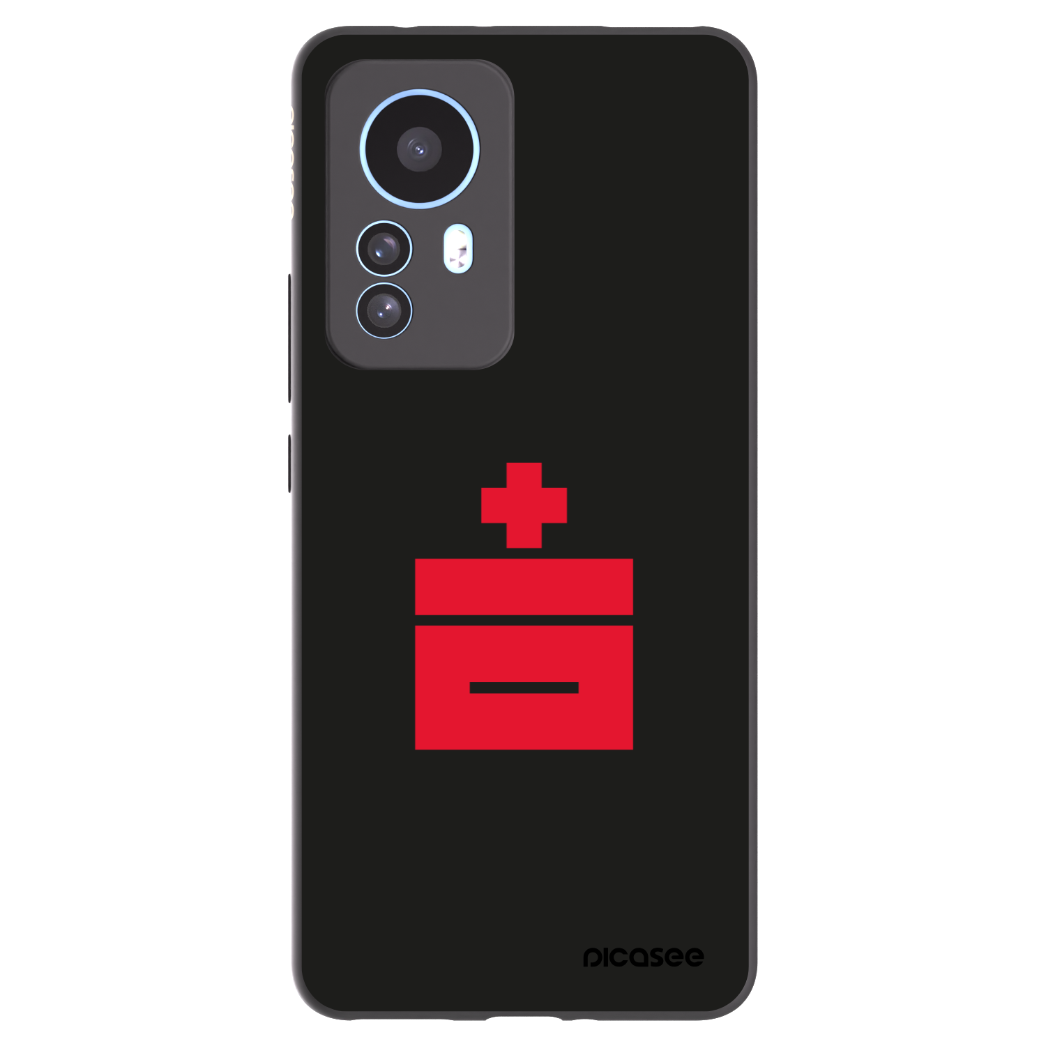 Picasee silikónový čierny obal pre Xiaomi 12T Pro - Le Plastenciaga