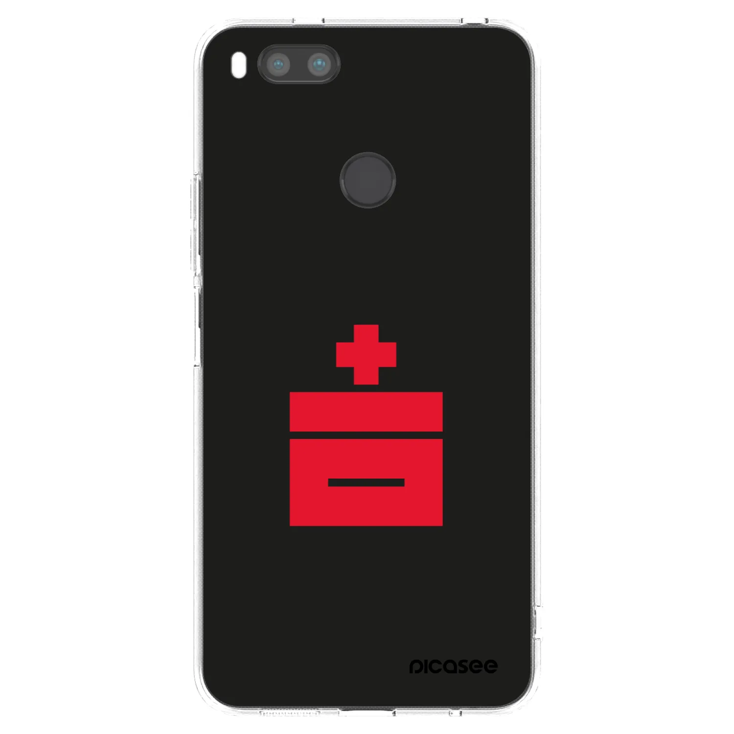 Picasee silikónový prehľadný obal pre Xiaomi Redmi A1 - Le Plastenciaga