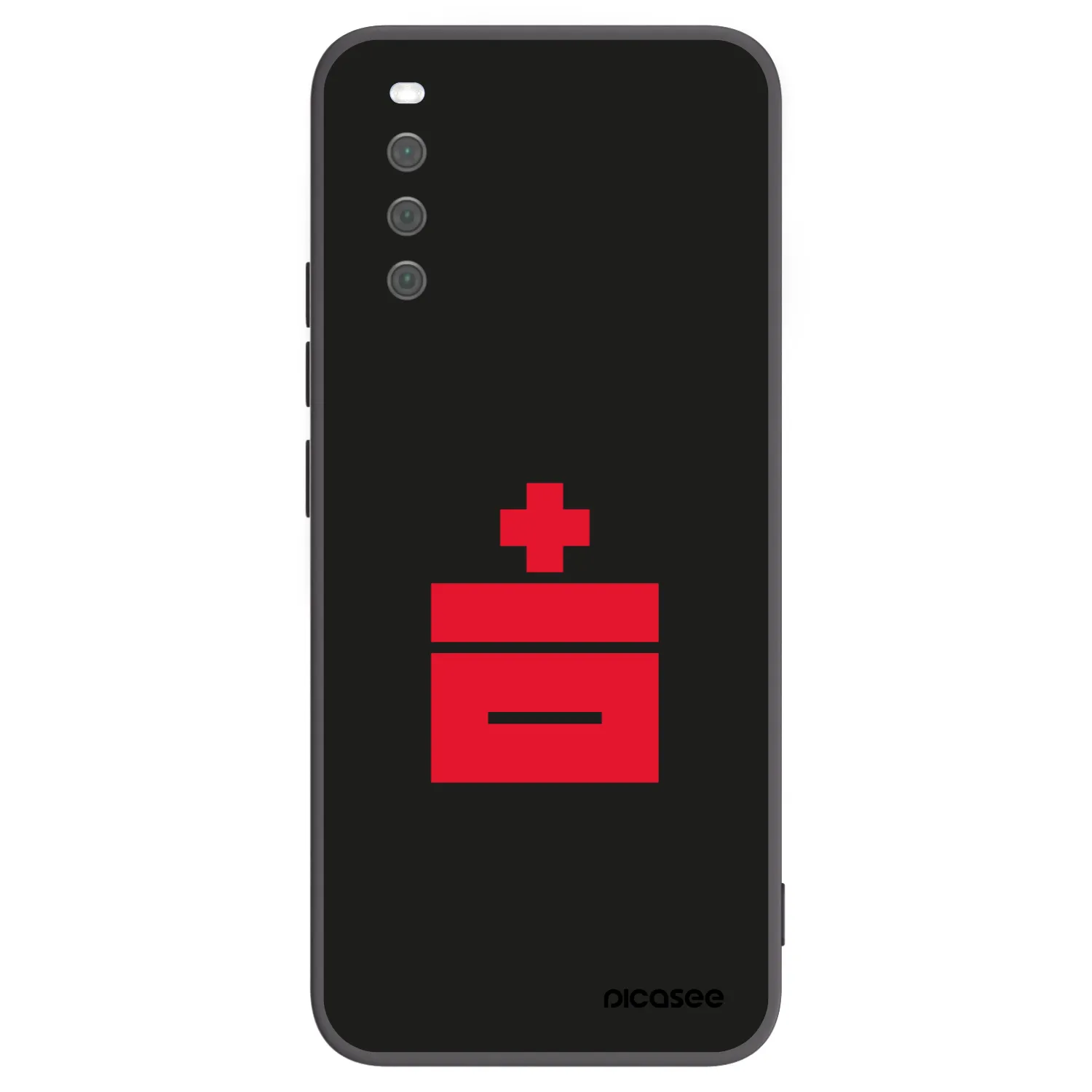 Picasee silikónový čierny obal pre Sony Xperia 10 III - Le Plastenciaga