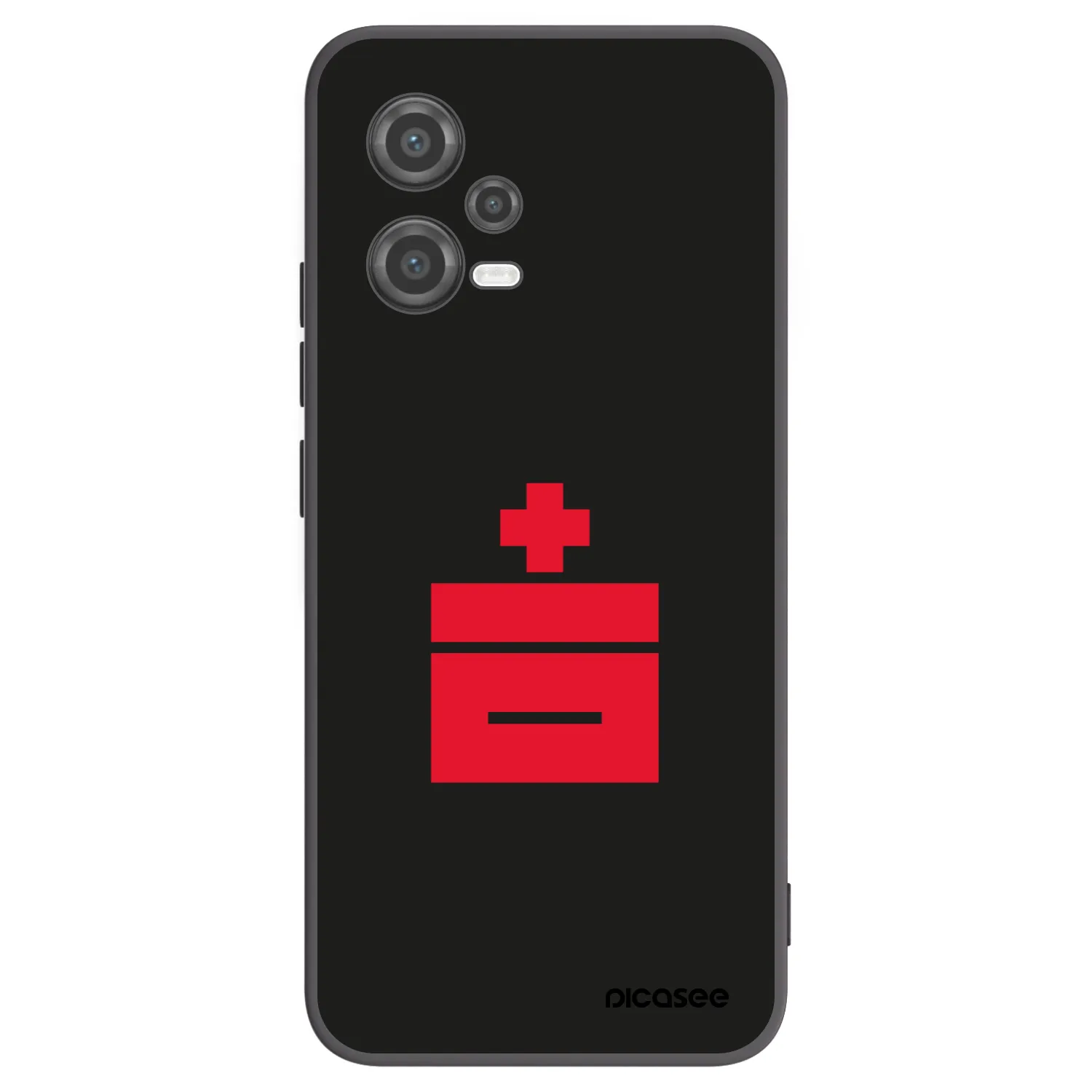 Picasee silikónový čierny obal pre Xiaomi Poco X5 - Le Plastenciaga