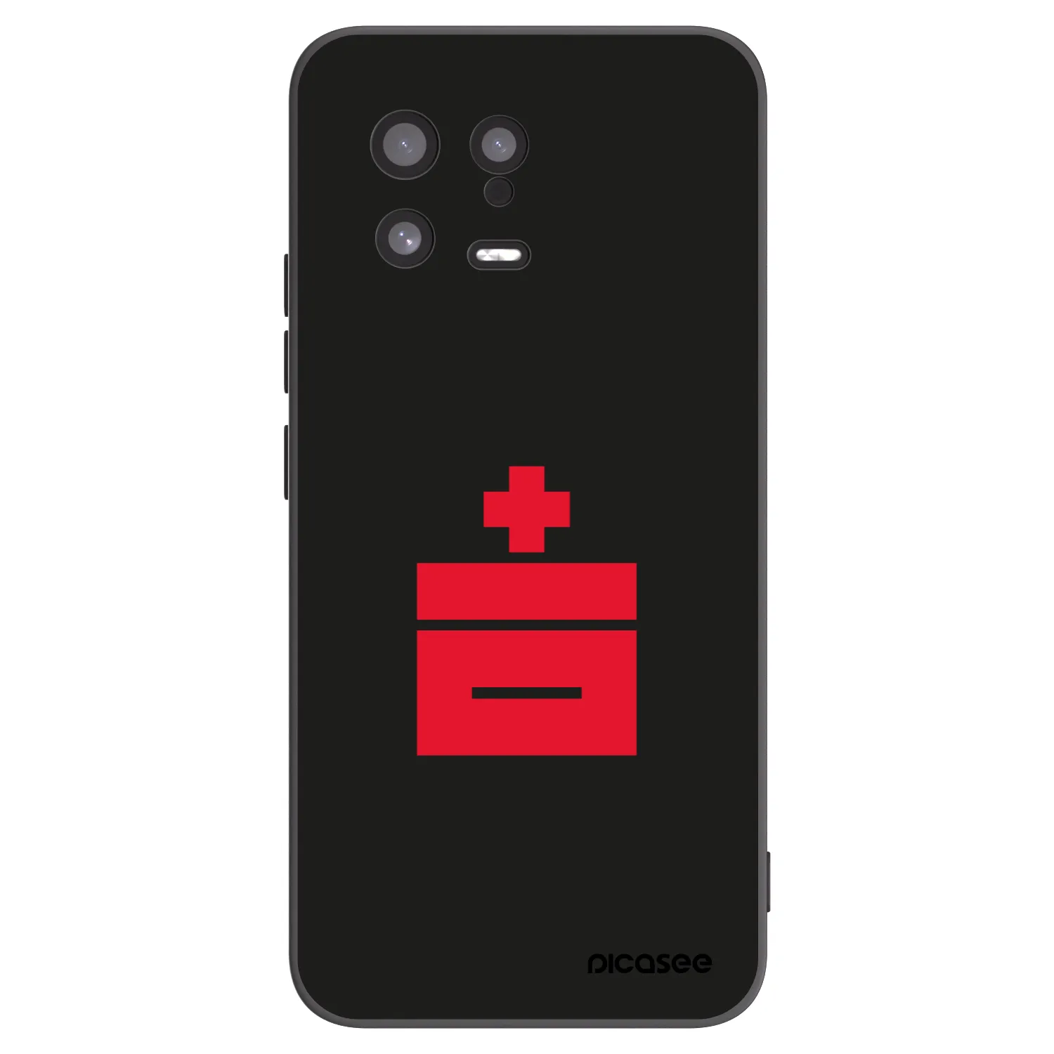 Silikónový čierny obal pre Xiaomi 13 - Le Plastenciaga