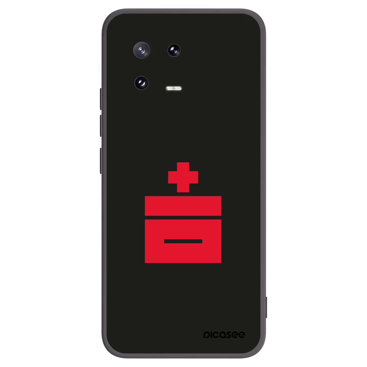 Picasee silikónový čierny obal pre Xiaomi 13 Pro - Le Plastenciaga