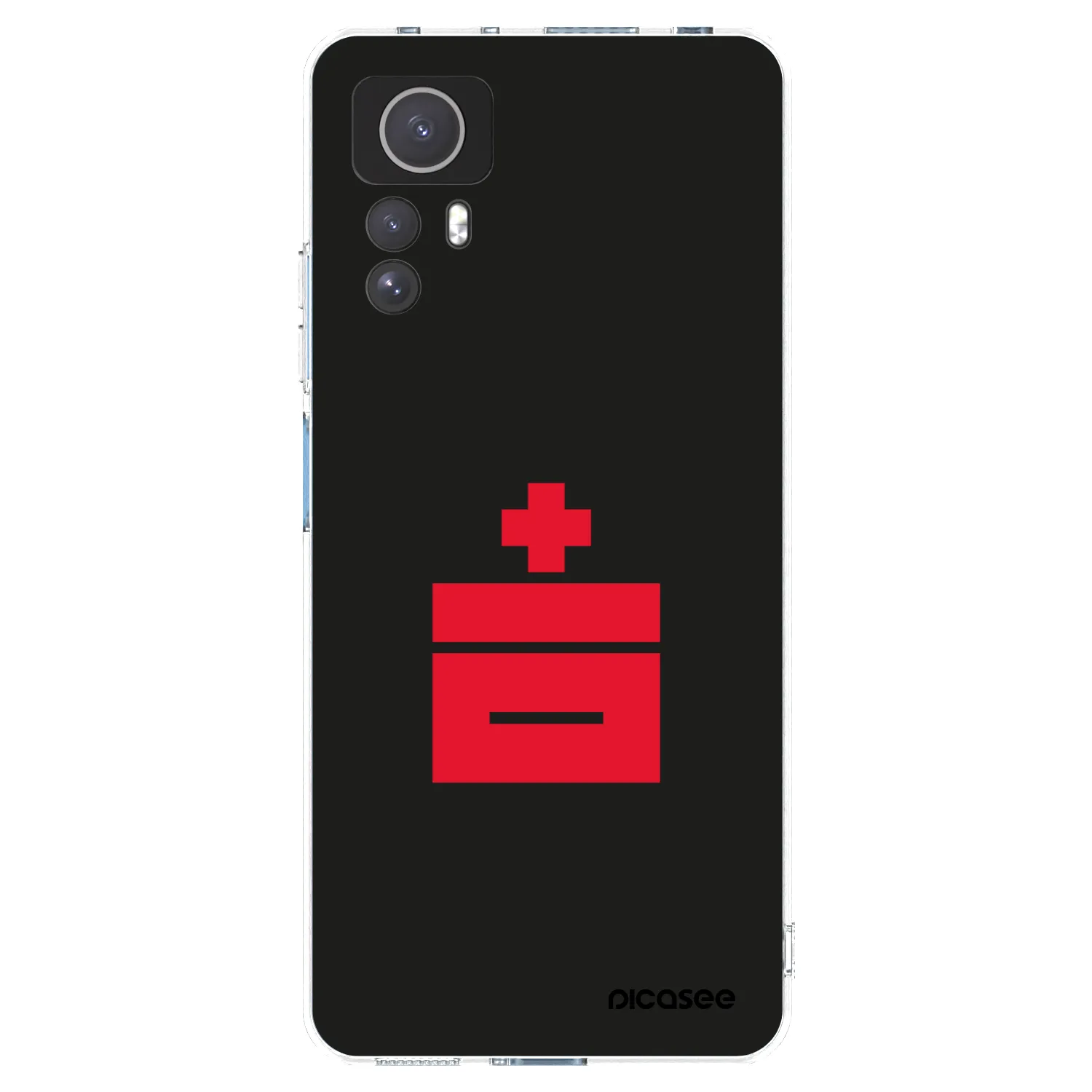 Picasee silikónový prehľadný obal pre Xiaomi Redmi Note 12S - Le Plastenciaga