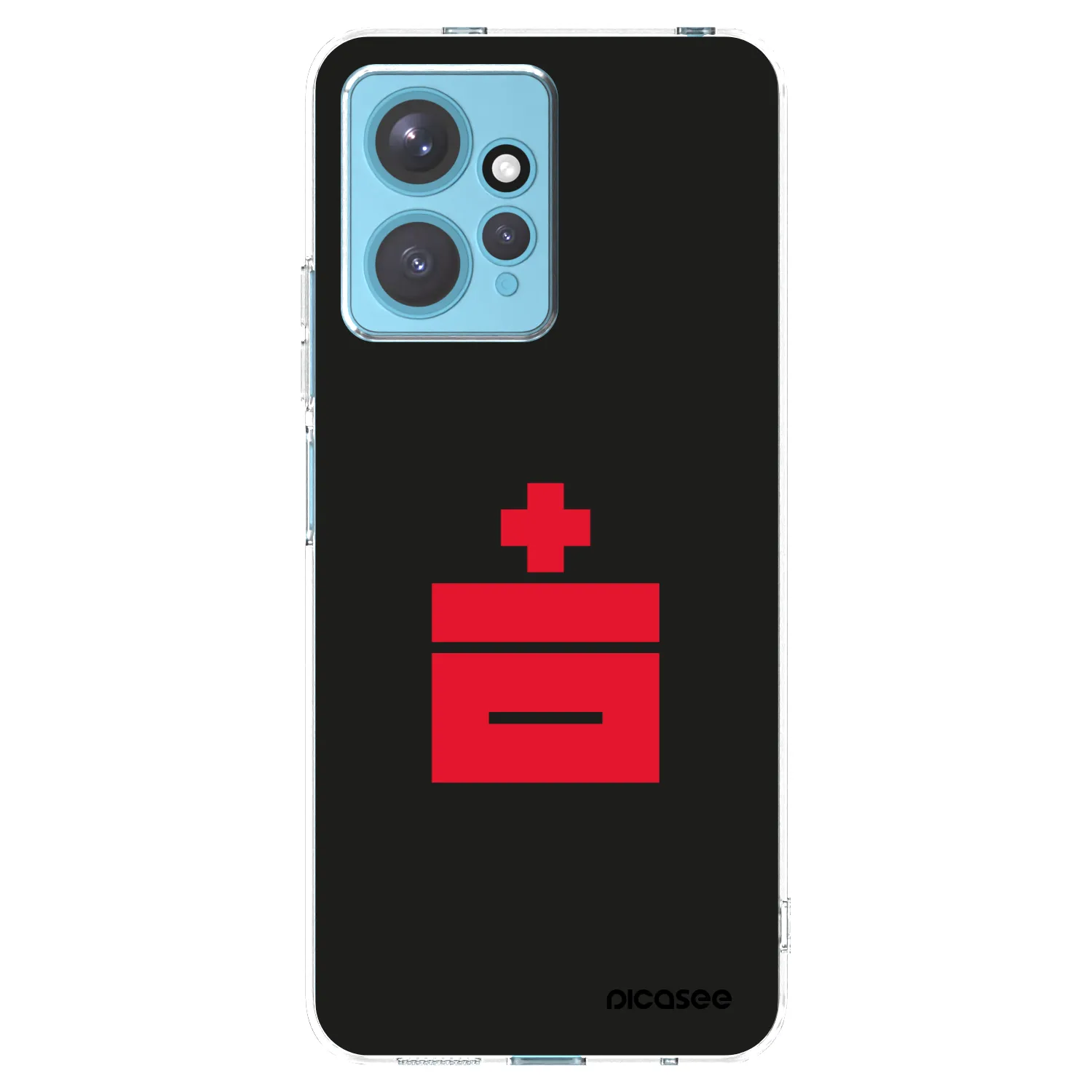 Picasee silikónový prehľadný obal pre Xiaomi Redmi Note 12 4G - Le Plastenciaga