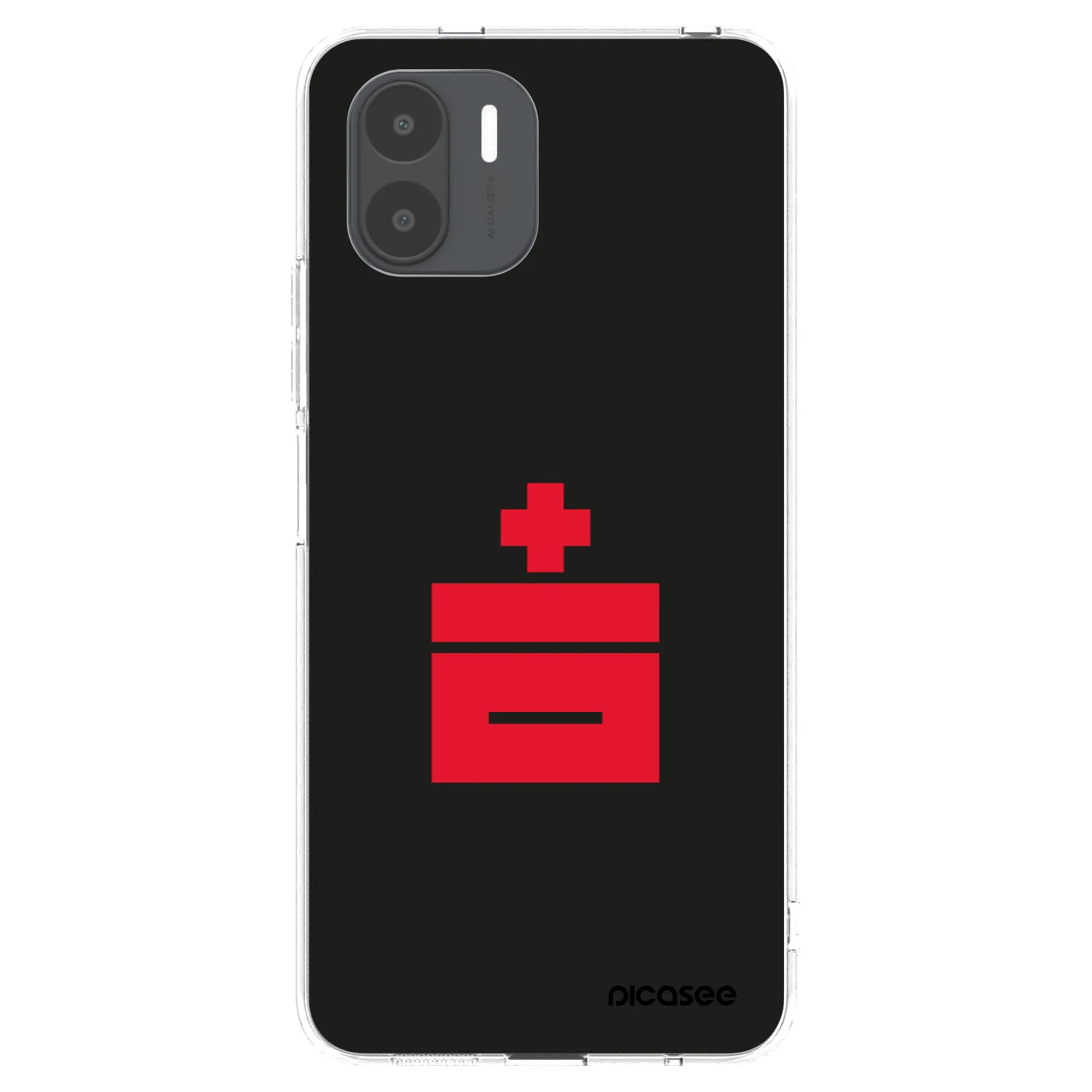 Picasee silikónový prehľadný obal pre Xiaomi Redmi A2 - Le Plastenciaga