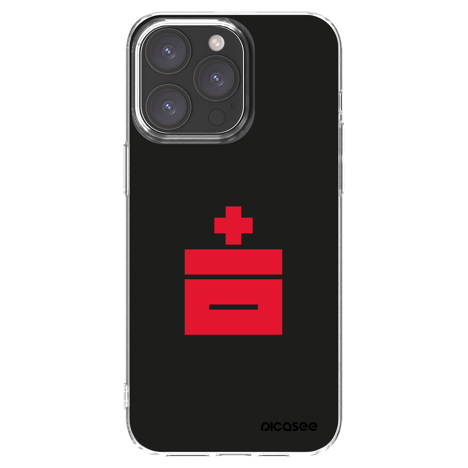 Picasee silikónový prehľadný obal pre Apple iPhone 15 Pro Max - Le Plastenciaga