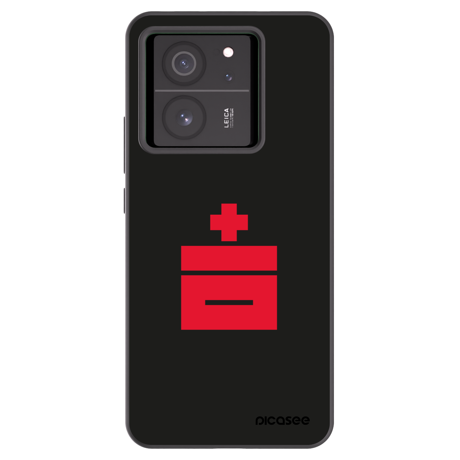 Picasee silikónový čierny obal pre Xiaomi 13T Pro - Le Plastenciaga