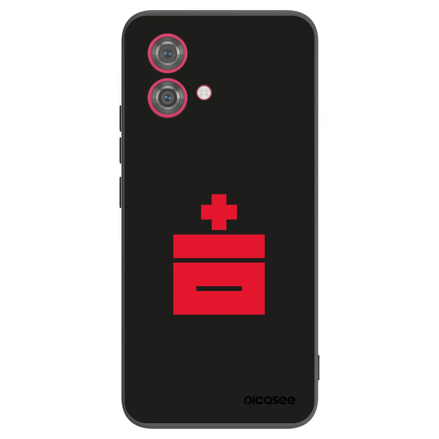 Silikónový čierny obal pre Motorola Moto G84 5G - Le Plastenciaga