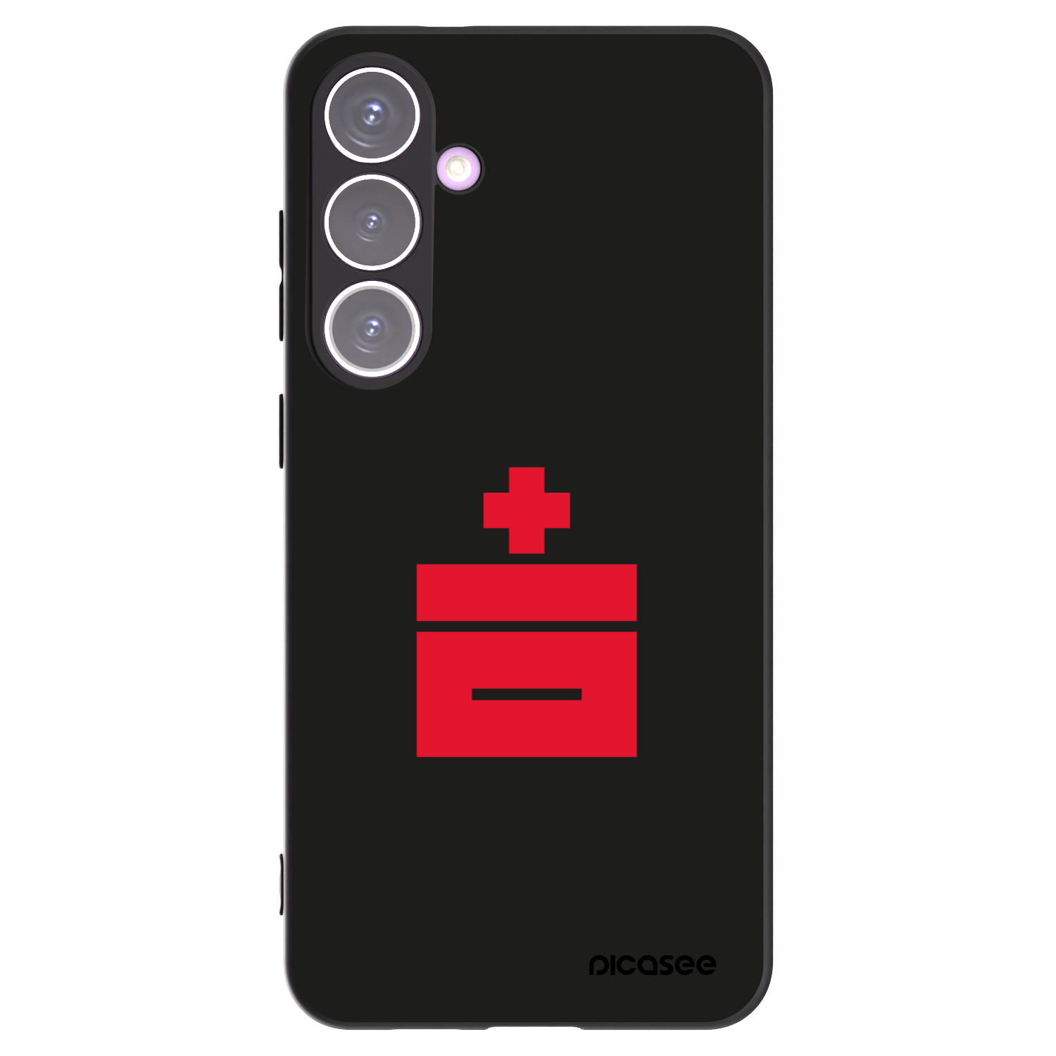 Picasee silikónový čierny obal pre Samsung Galaxy S24+ S926B 5G - Le Plastenciaga