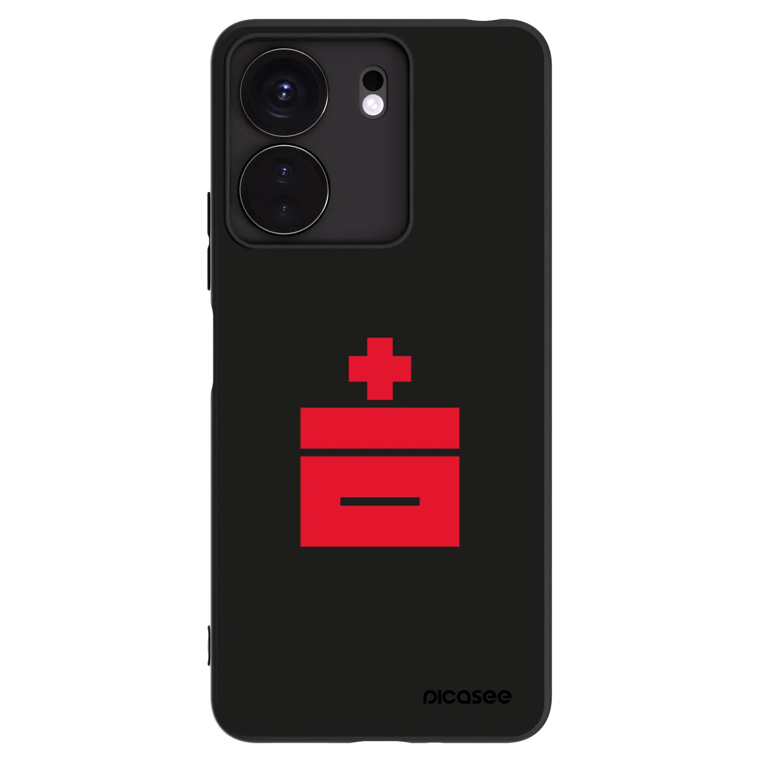 Silikónový čierny obal pre Xiaomi Redmi 13C 4G - Le Plastenciaga