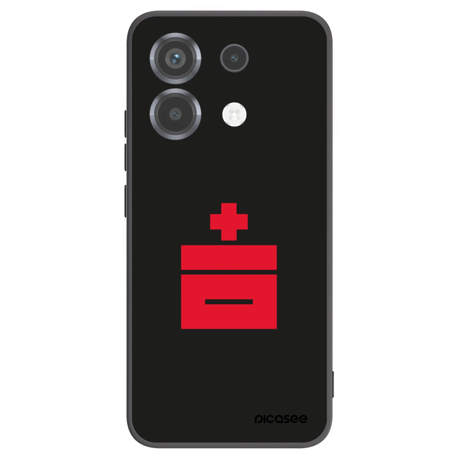 Picasee silikónový čierny obal pre Xiaomi Poco X6 - Le Plastenciaga