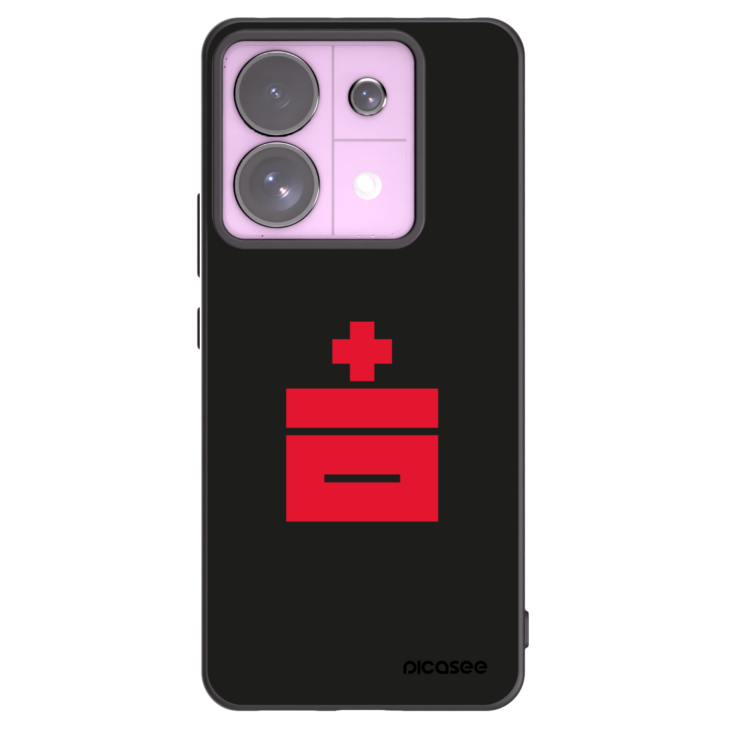Picasee silikónový čierny obal pre Xiaomi Redmi Note 13 Pro 5G - Le Plastenciaga