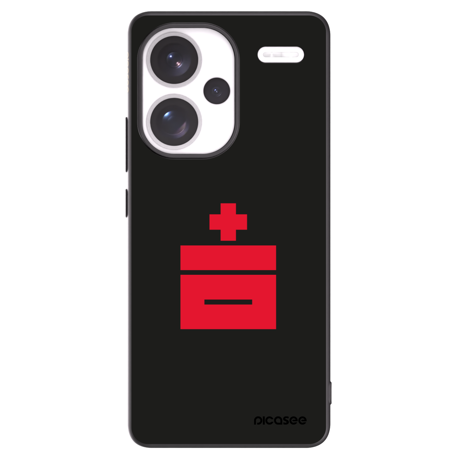 Silikónový čierny obal pre Xiaomi Redmi Note 13 Pro+ 5G - Le Plastenciaga