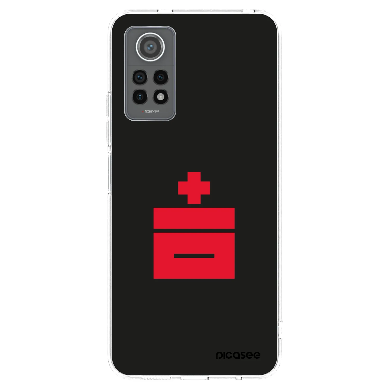 Picasee silikónový prehľadný obal pre Xiaomi Redmi Note 12 Pro 4G - Le Plastenciaga