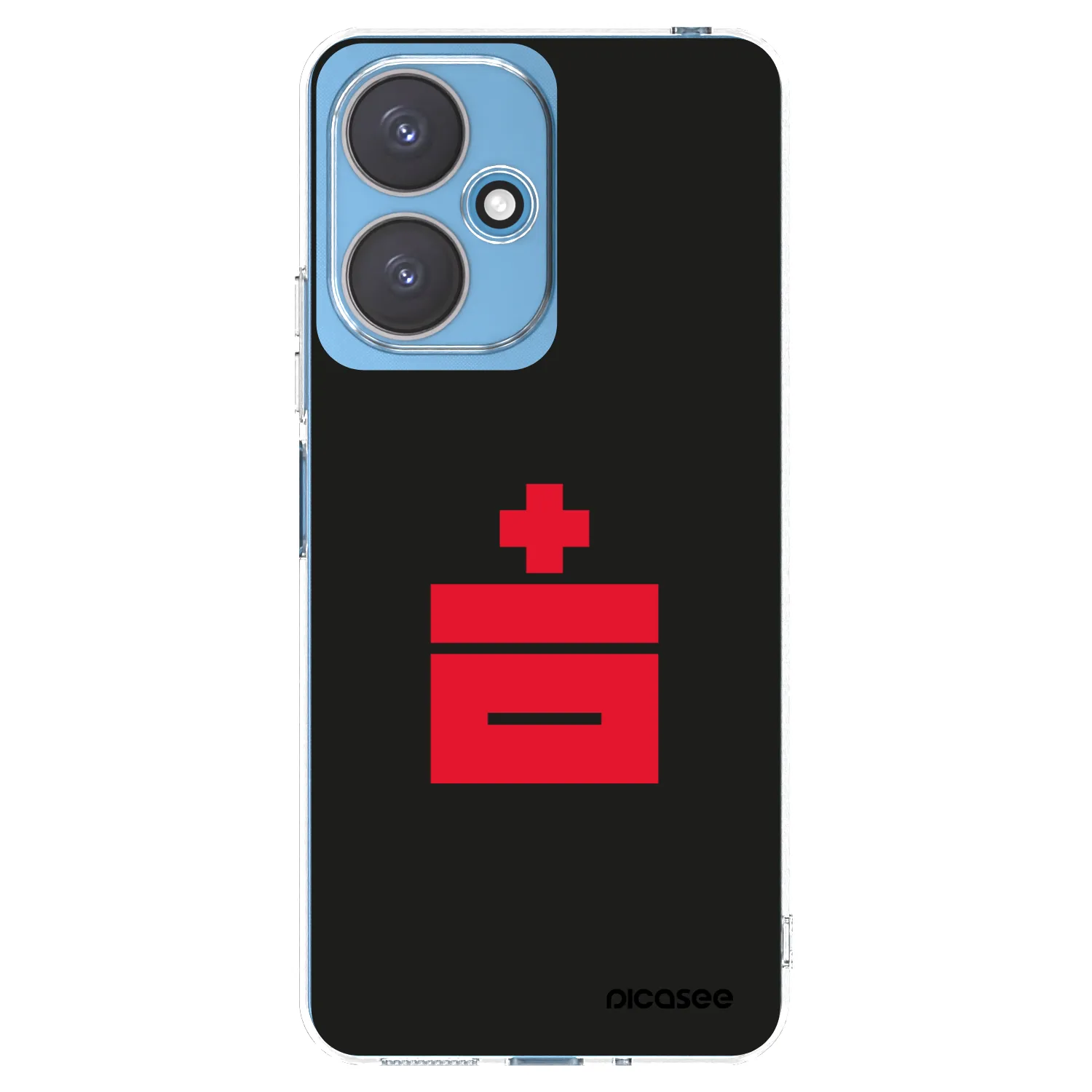 Picasee silikónový prehľadný obal pre Xiaomi Redmi 13C 5G - Le Plastenciaga