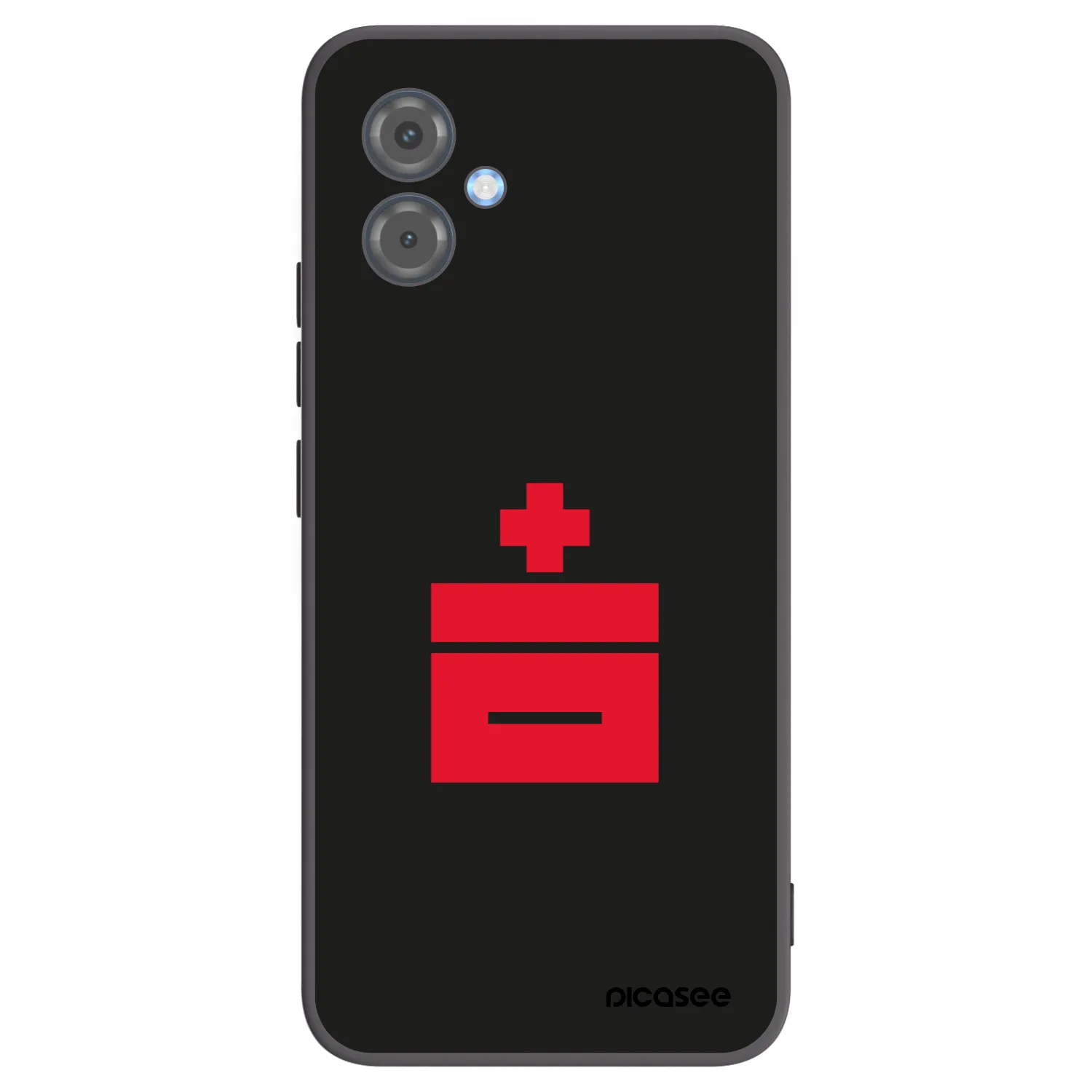 Picasee silikónový čierny obal pre Motorola Moto G14 - Le Plastenciaga