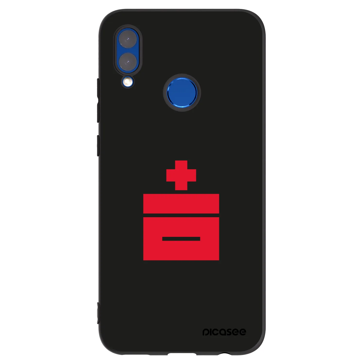 Picasee silikónový čierny obal pre Huawei P Smart 2019 - Le Plastenciaga