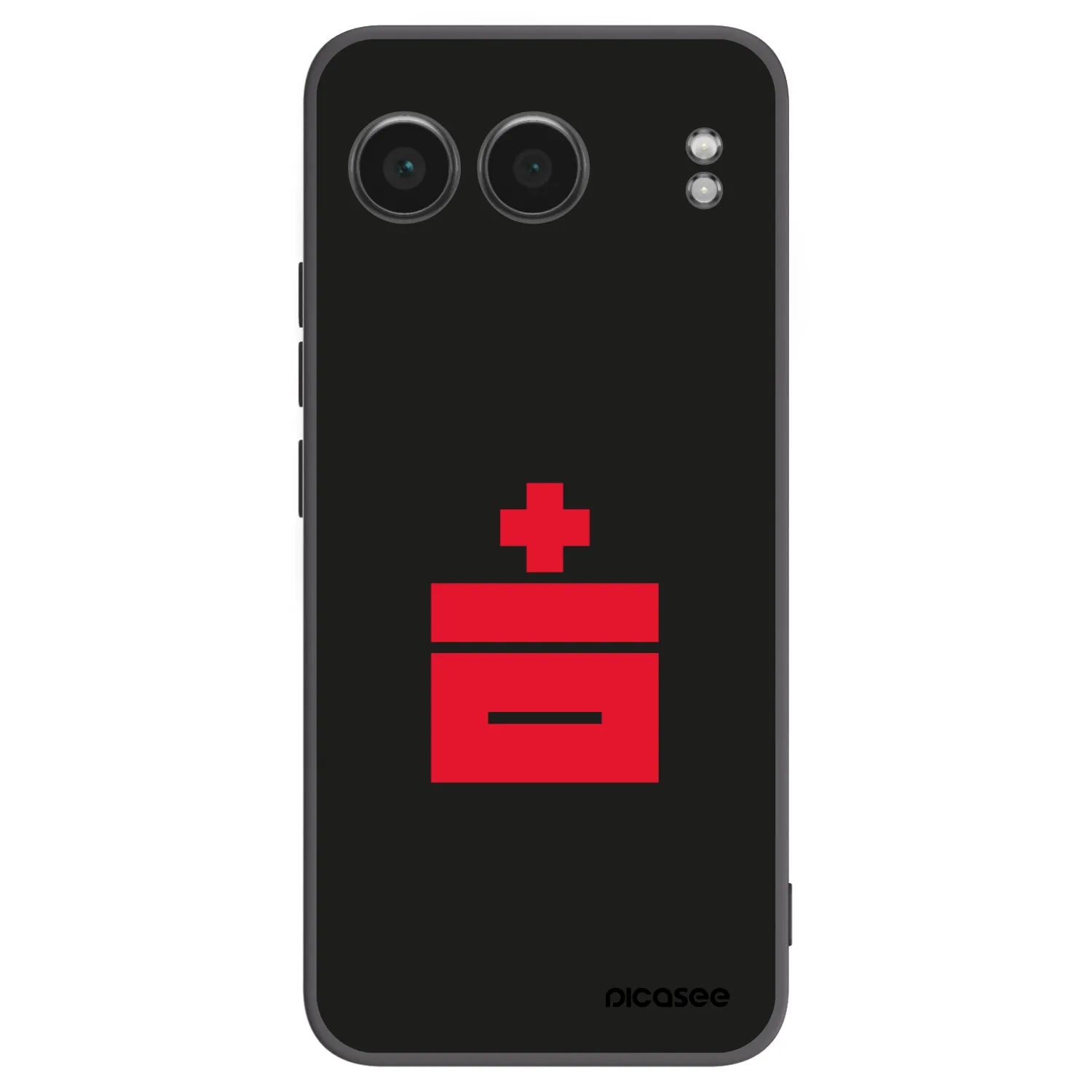 Picasee silikónový čierny obal pre OnePlus Nord 4 - Le Plastenciaga