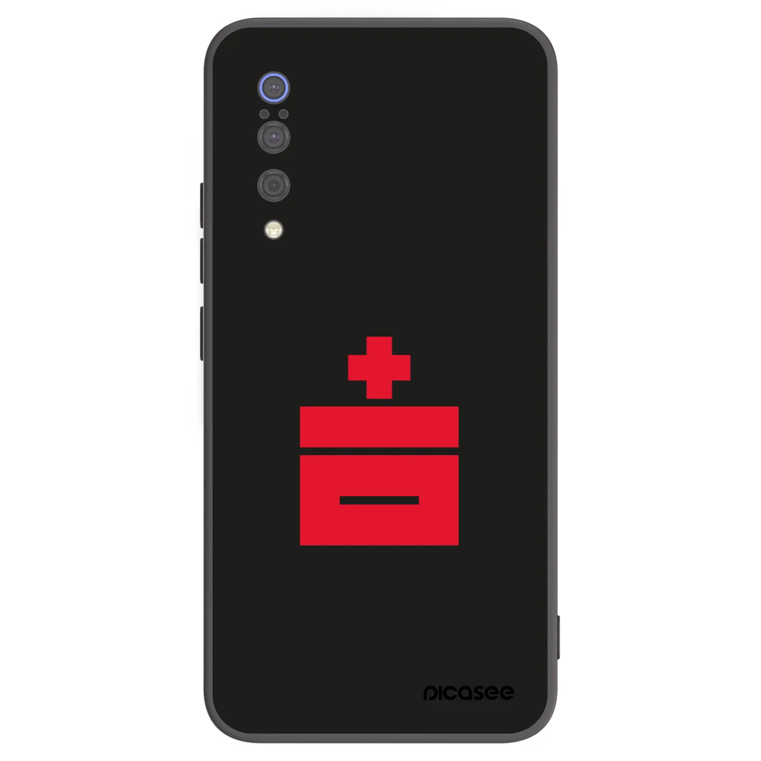 Picasee silikónový čierny obal pre Xiaomi Mi 9 - Le Plastenciaga
