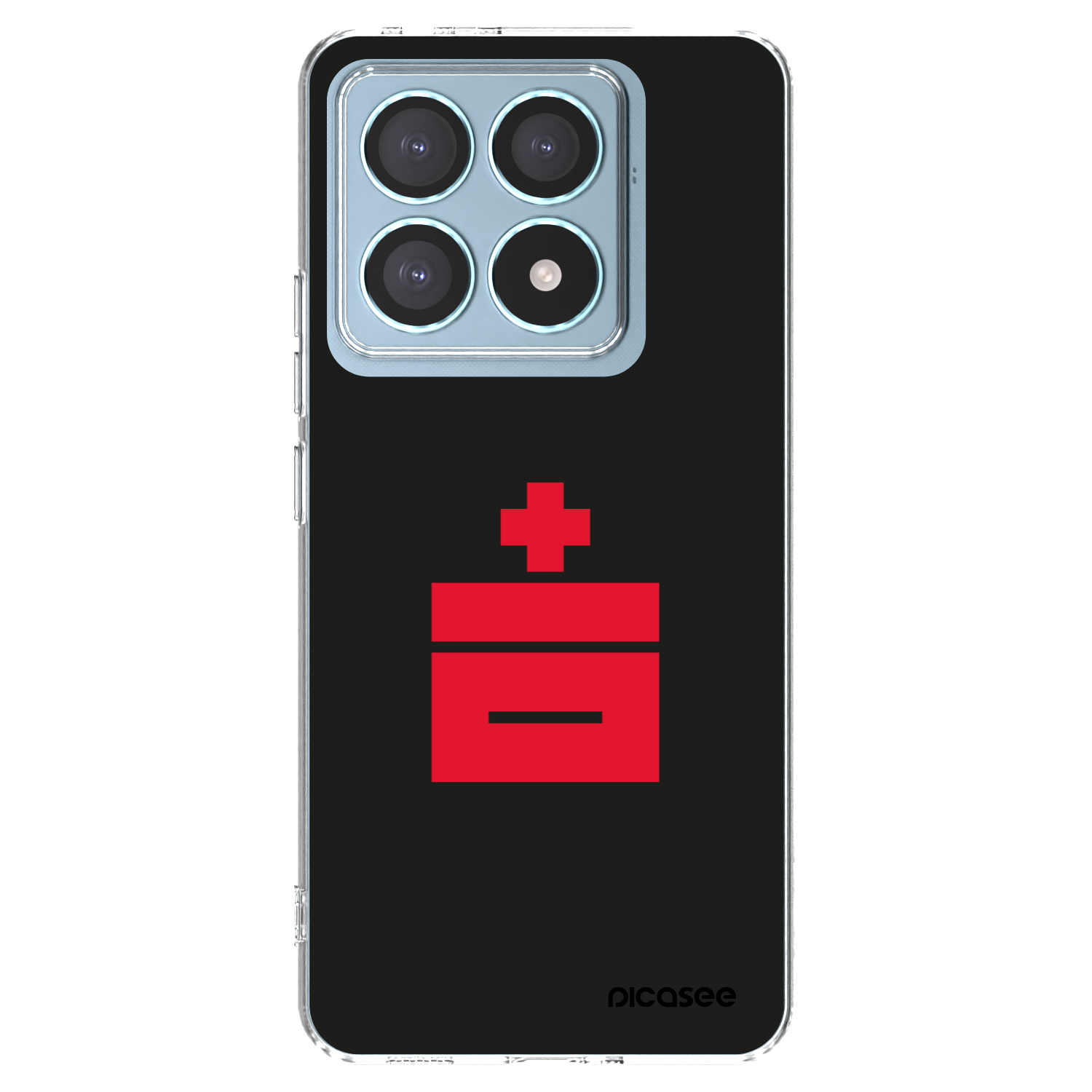 Picasee silikónový prehľadný obal pre Xiaomi 14T Pro - Le Plastenciaga