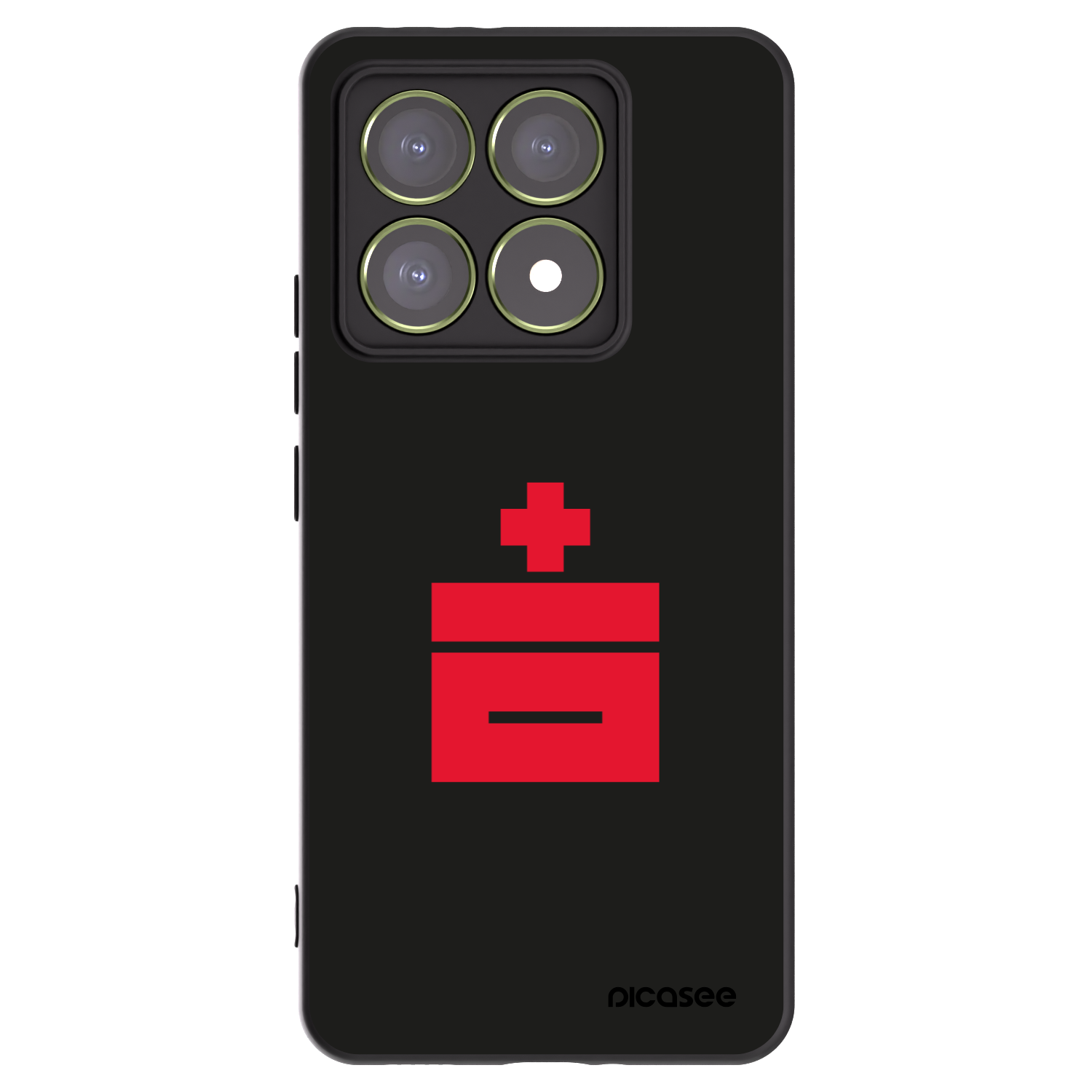 Picasee silikónový čierny obal pre Xiaomi 14T - Le Plastenciaga