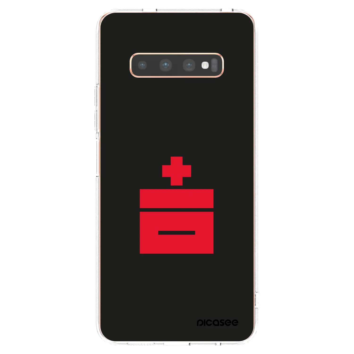 Picasee silikónový prehľadný obal pre Samsung Galaxy S10 Plus G975 - Le Plastenciaga