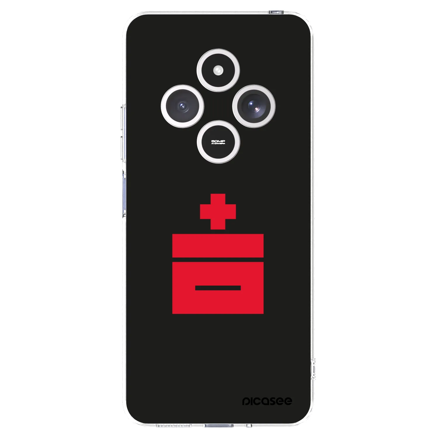 Picasee silikónový prehľadný obal pre Xiaomi Redmi 14C - Le Plastenciaga